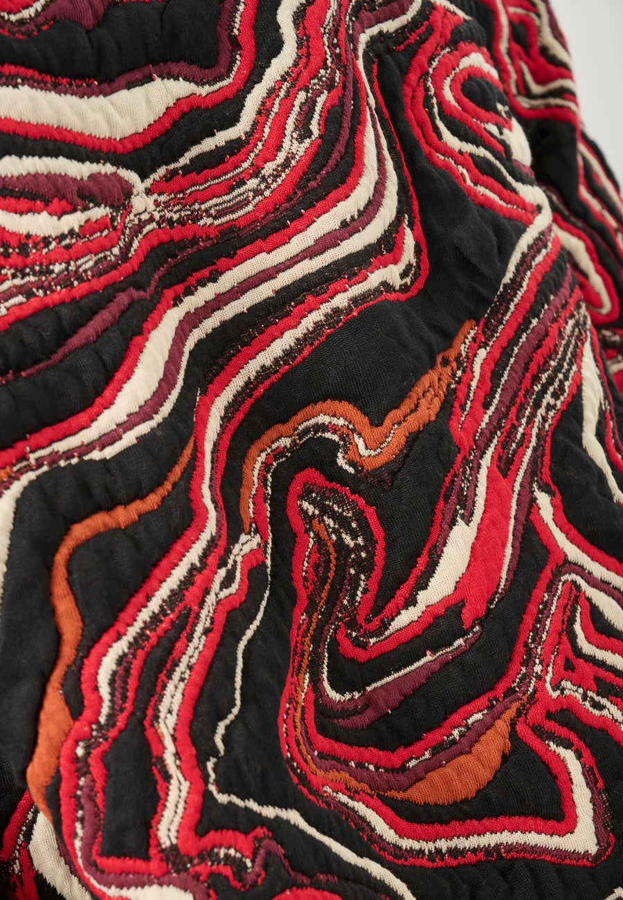 Pont neuf Ajda stofnærbillede med mønster detaljer.