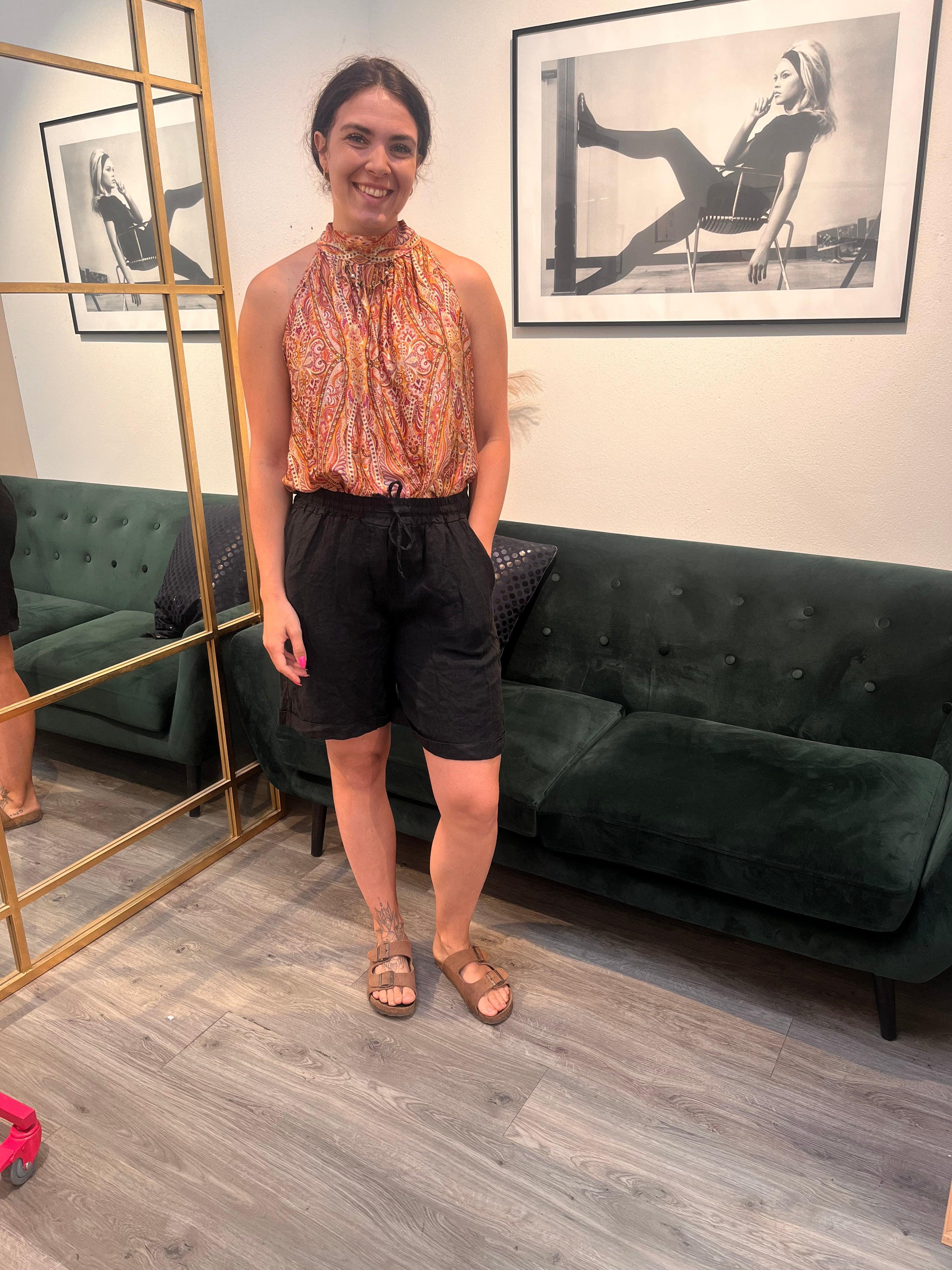 Copenhagen luxe hør shorts 1854 - Damernes Outlet