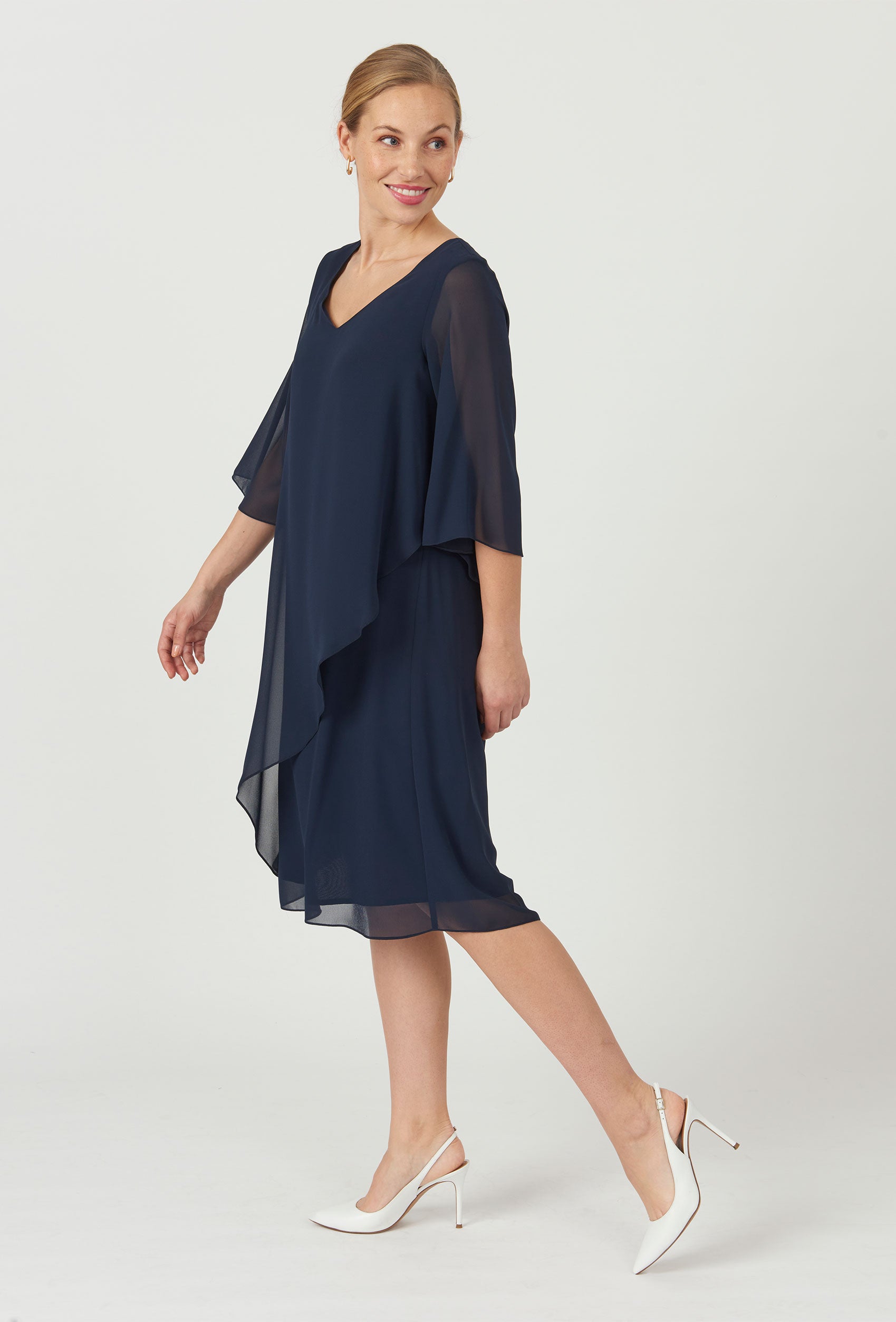 Elinette ELApril Kjoler 1673 Navy