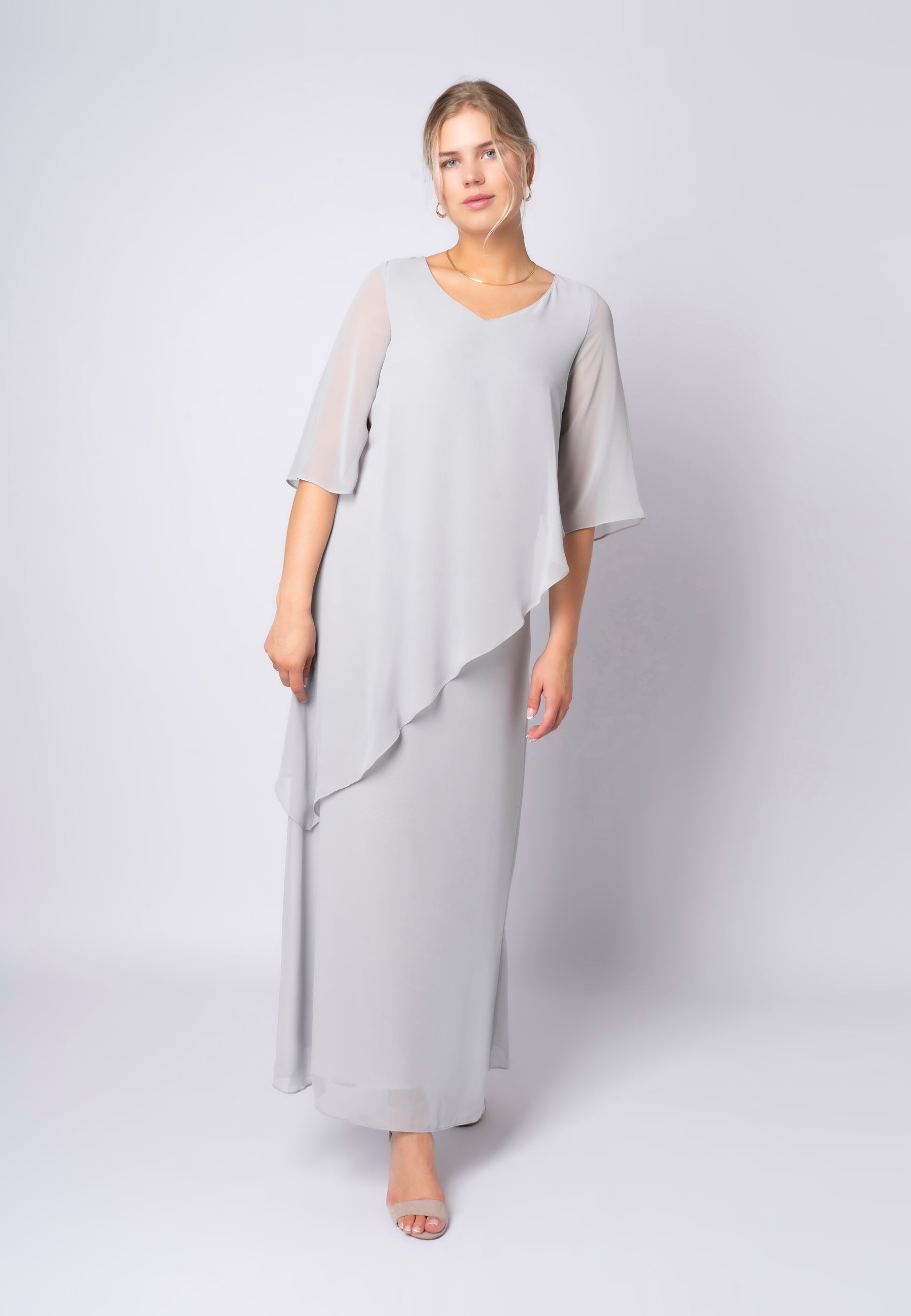 Elinette ELJune Kjoler 9020 Pearl grey