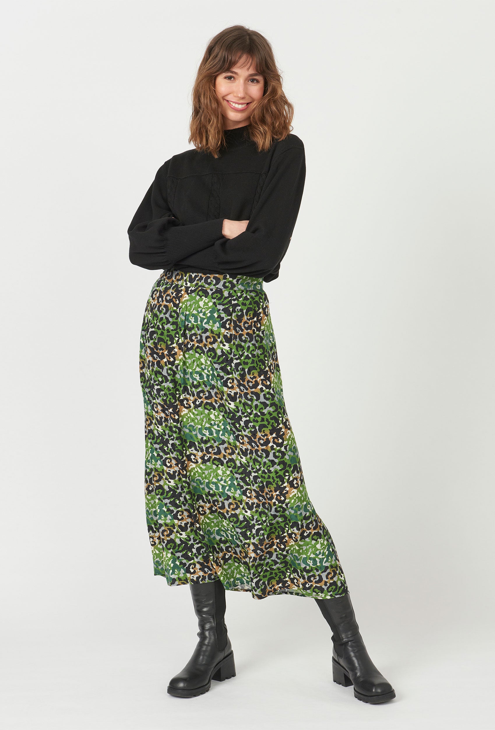 Elton ETBasma Nederdele 022 Green