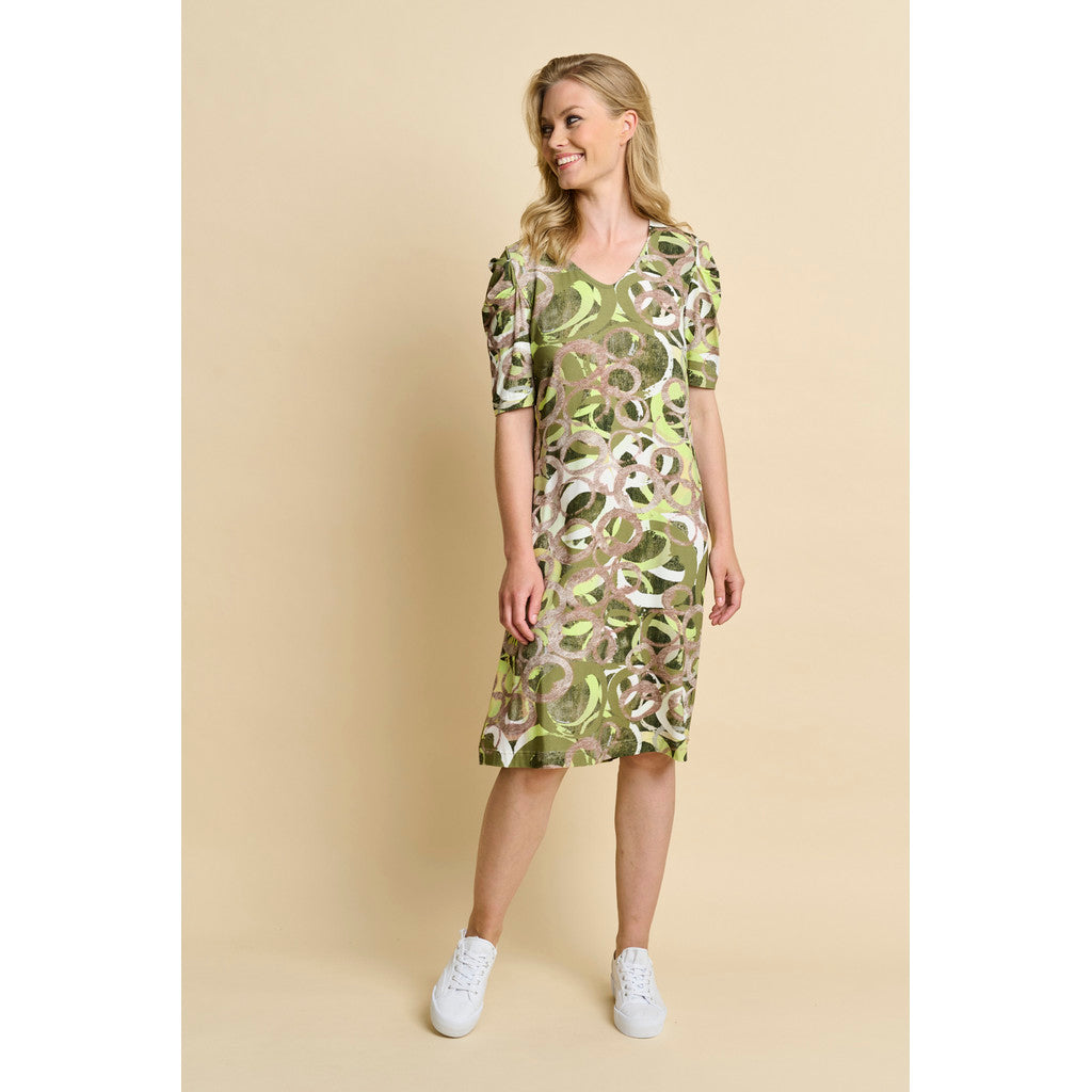 Elton ETCirkel Kjoler 062 Olive green