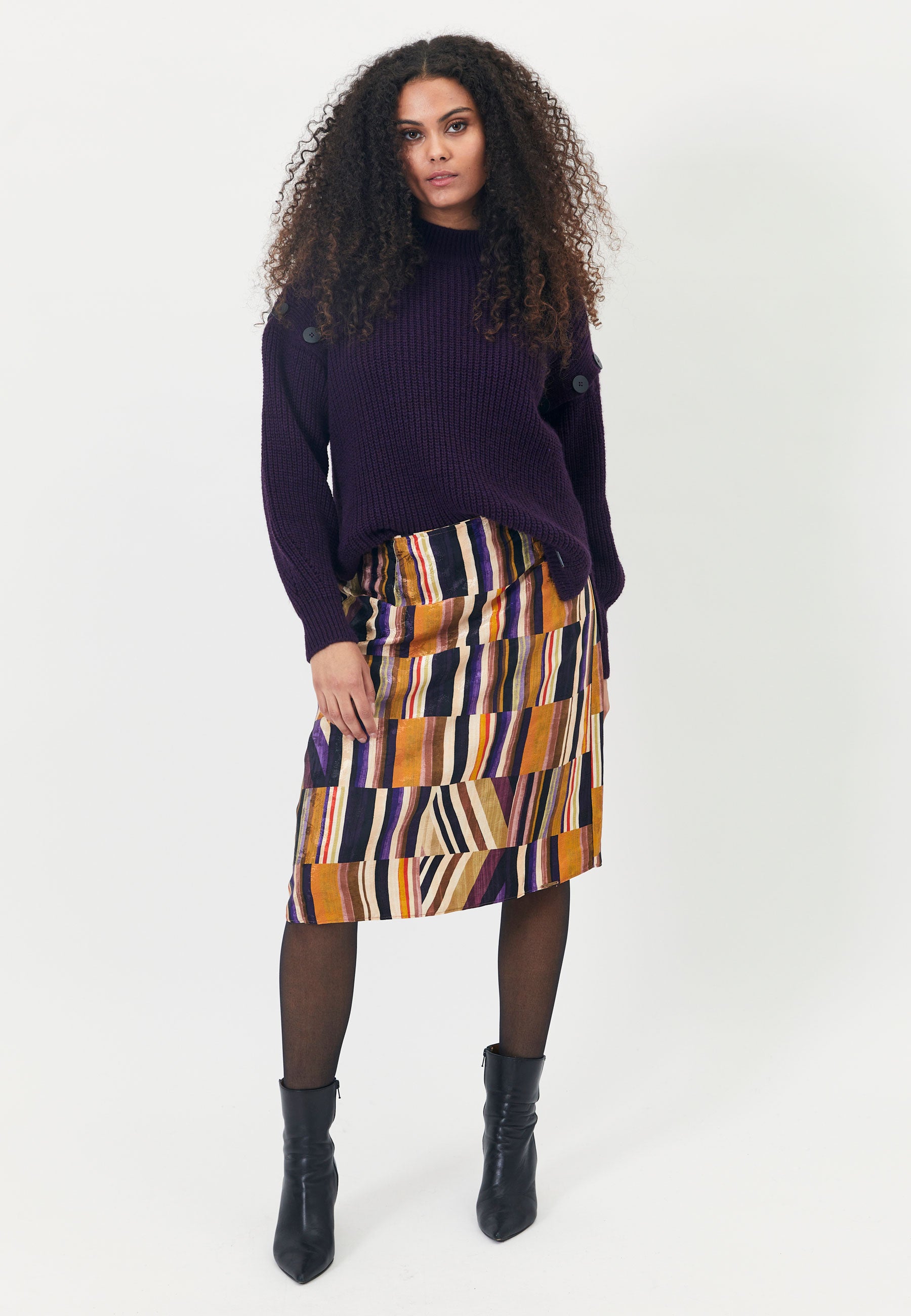 Elton ETFritse Nederdele 028 Purple