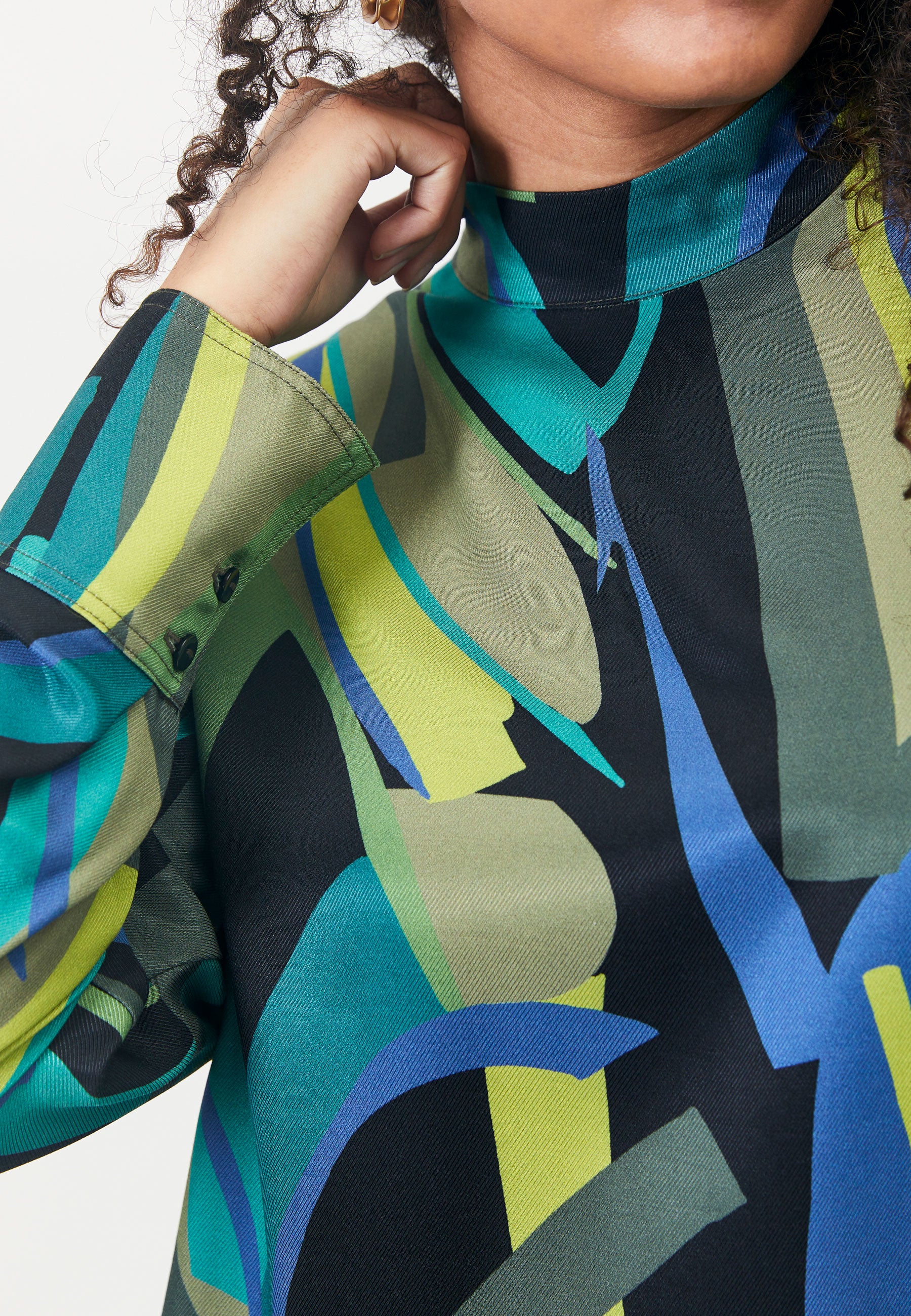 Elton ETGinny Bluser 129 Emerald Green