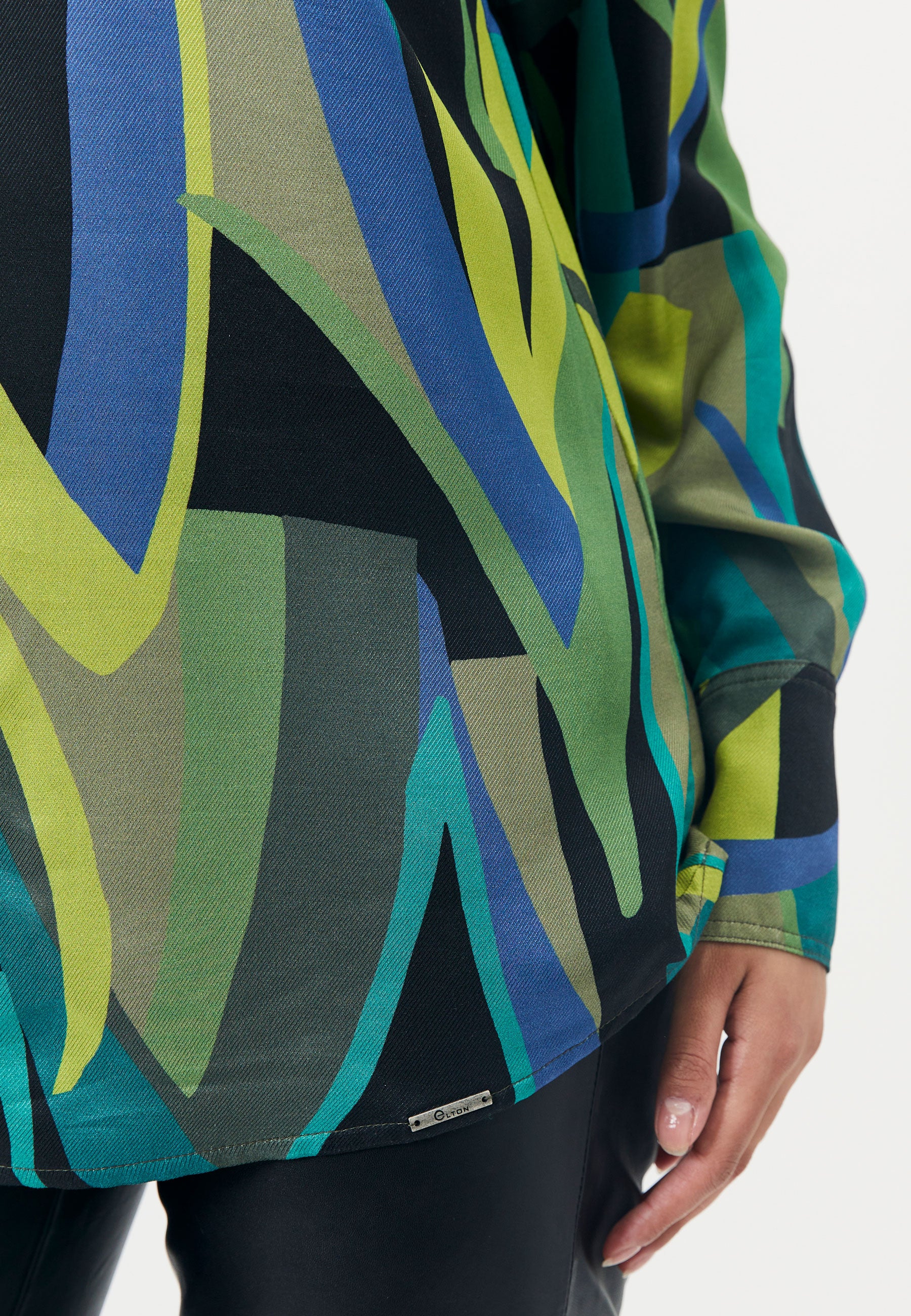 Elton ETGinny Bluser 129 Emerald Green