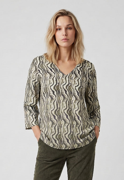 Elton ETHope Bluser 3506 Khaki Green