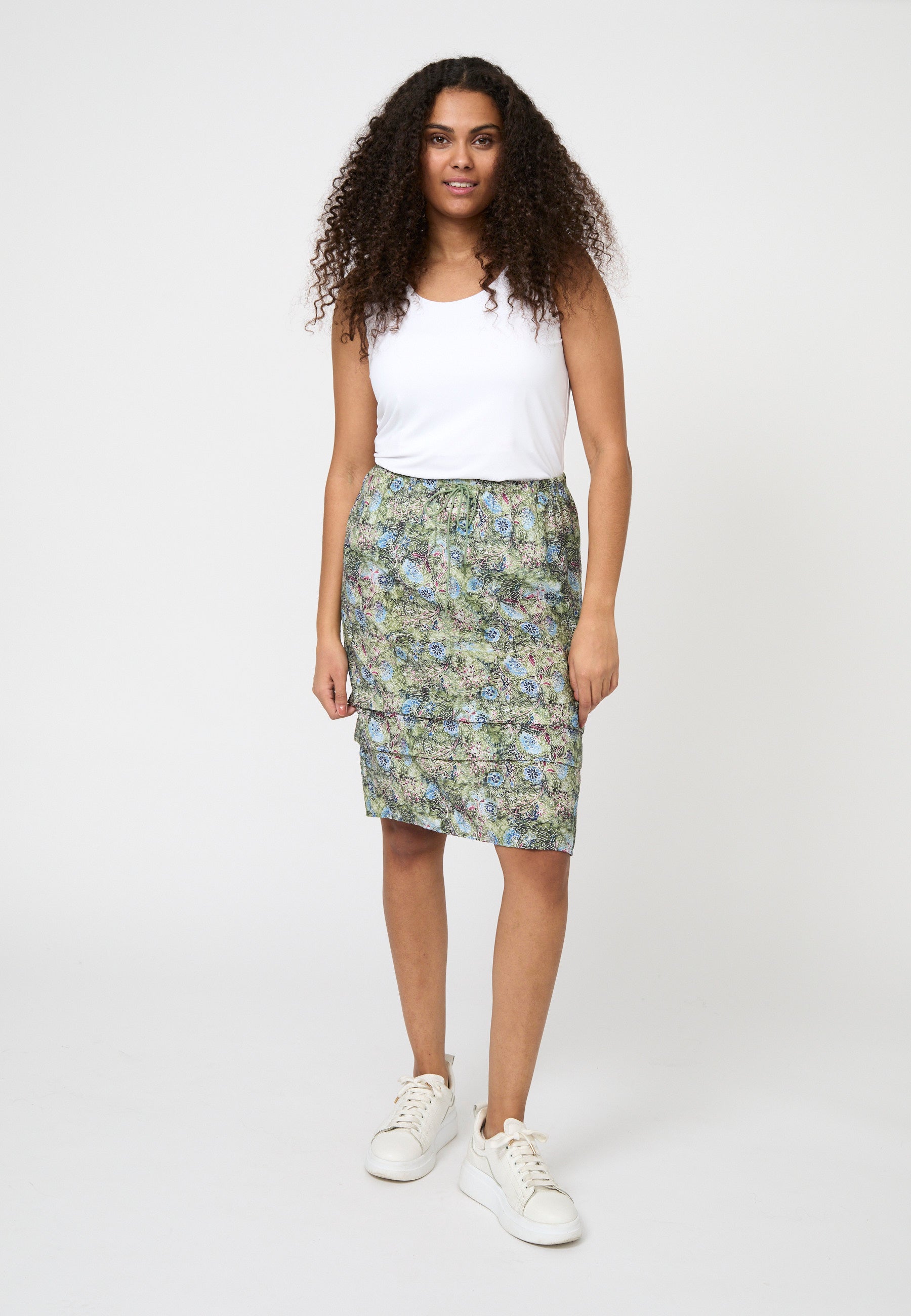 Elton ETLea Nederdele 3750 Olive Green
