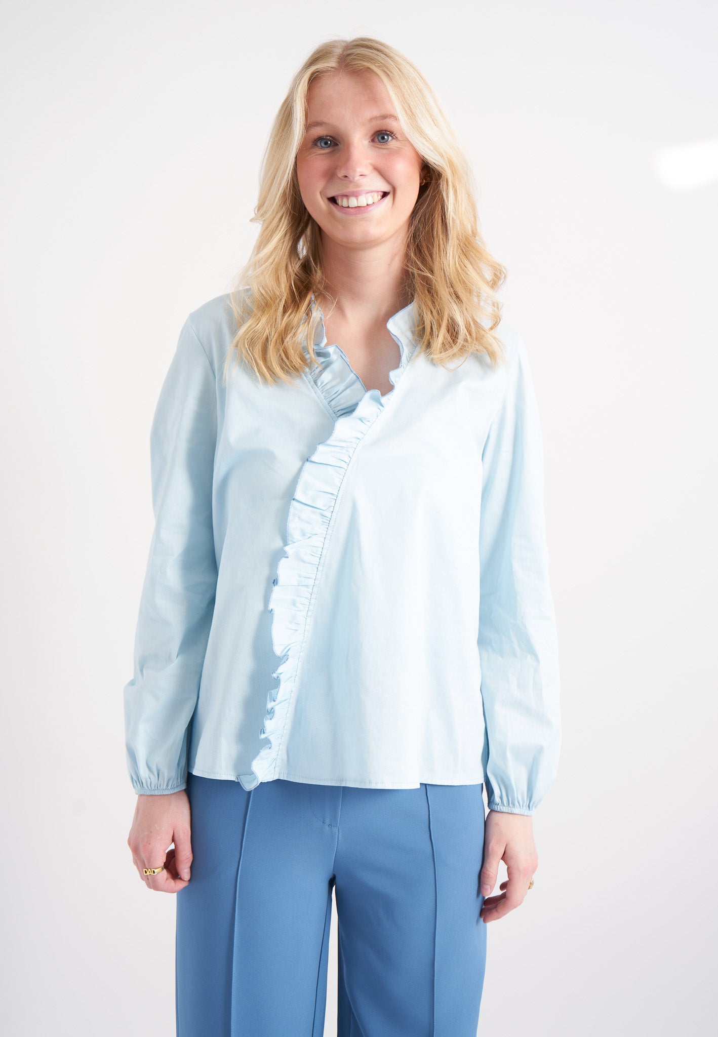 Elton ETLolan Bluser 5005 Dusty pale blue
