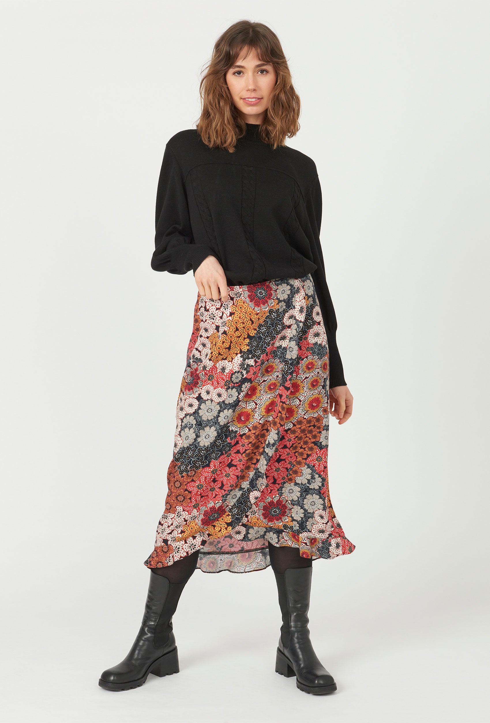 Elton ETLucie Nederdele 153 Persian Red