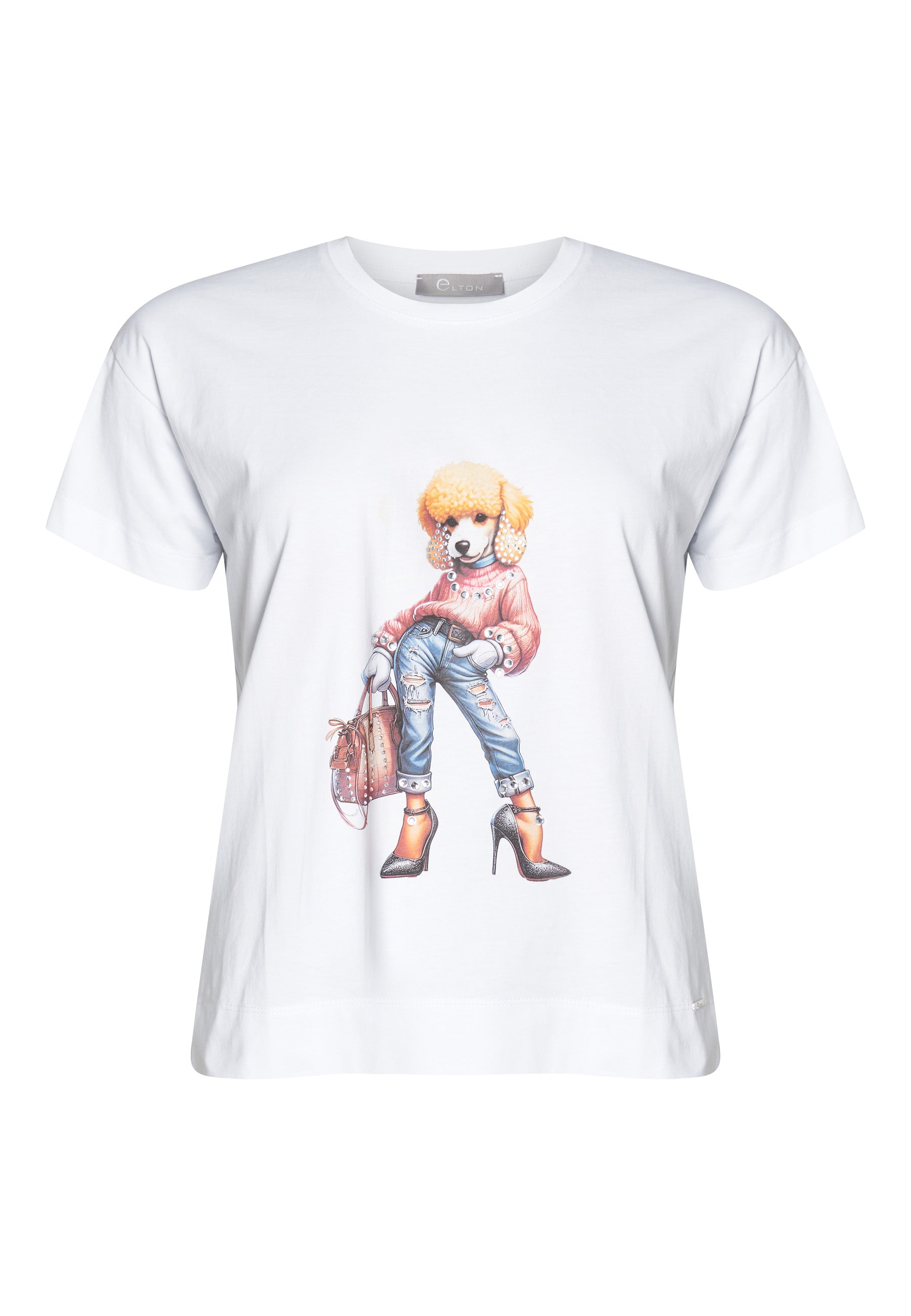 Elton ETMinnie T-Shirt 9000 WHITE