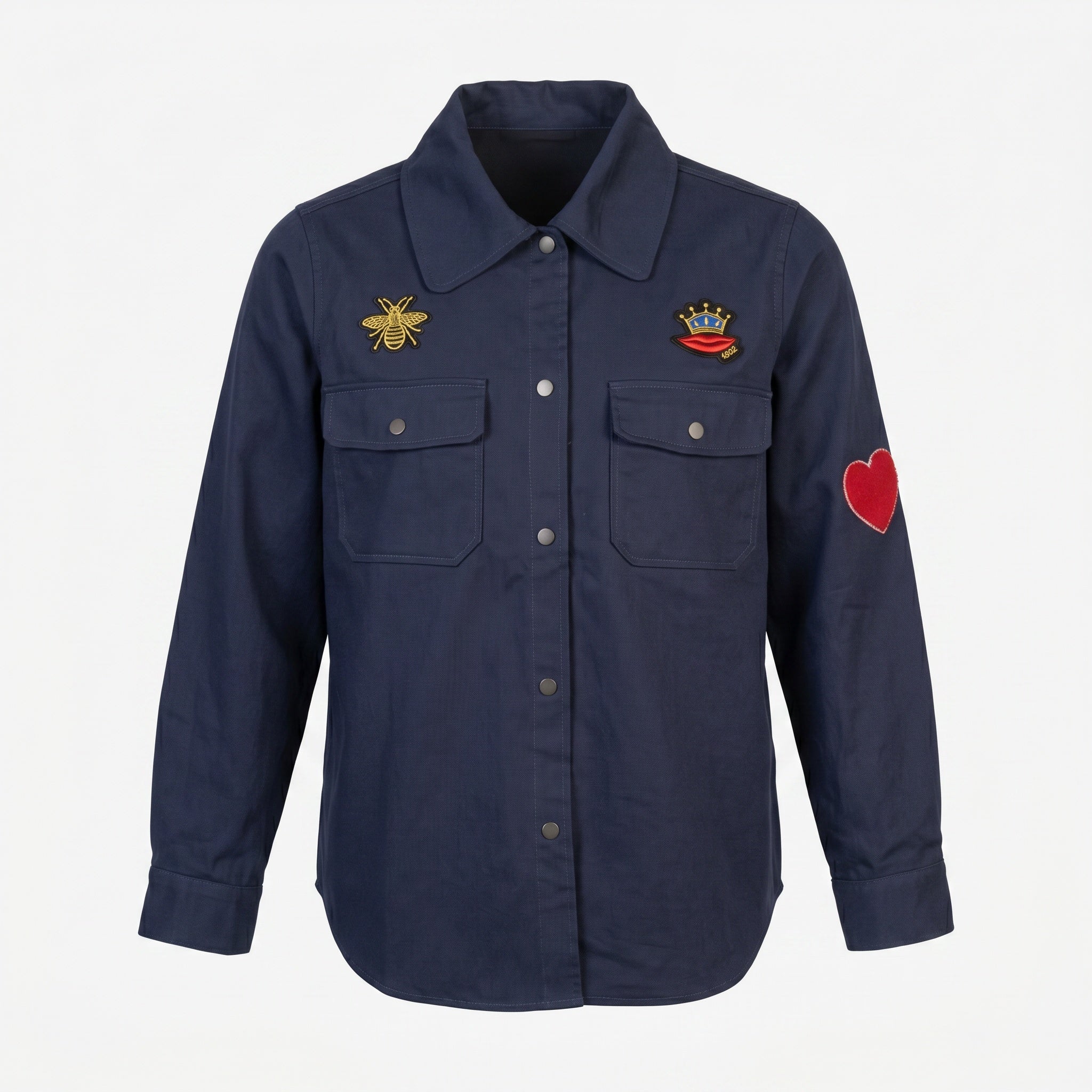 Elton ETNena Skjortebluser 5999 NAVY BLUE