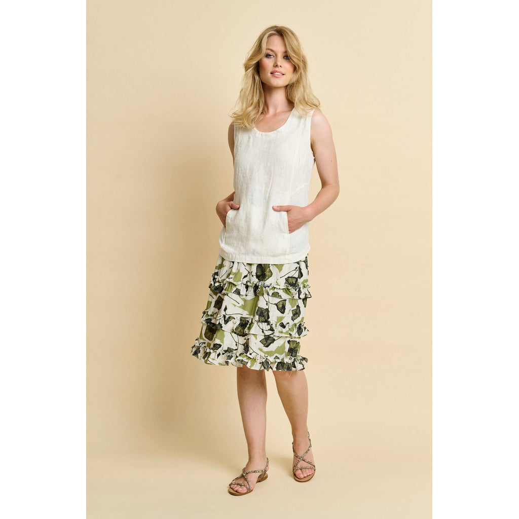 Elton ETThyra Nederdele 062 Olive green