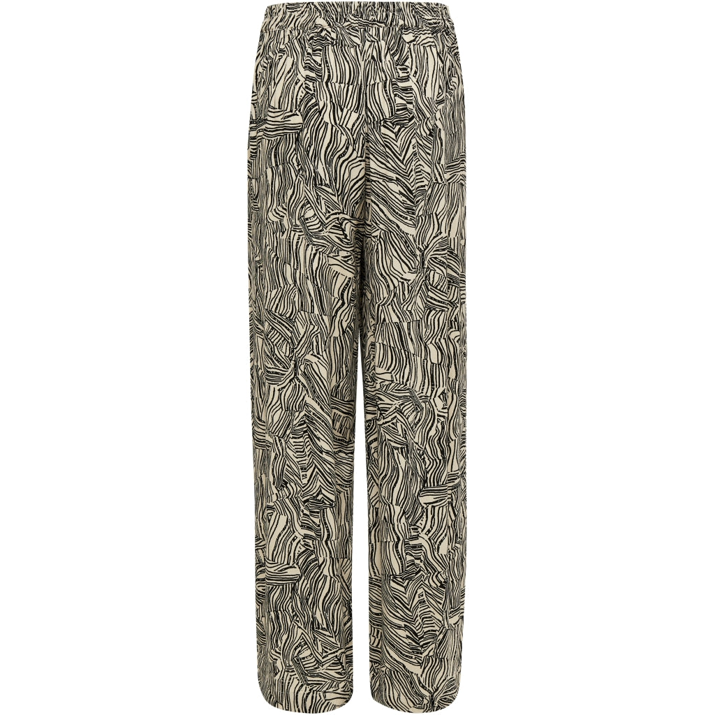 Desires Elieen pants Pants Oyster grey print