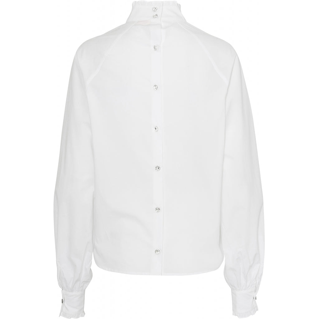 Custommade Elise blouse Skjorter og bluser Bright white