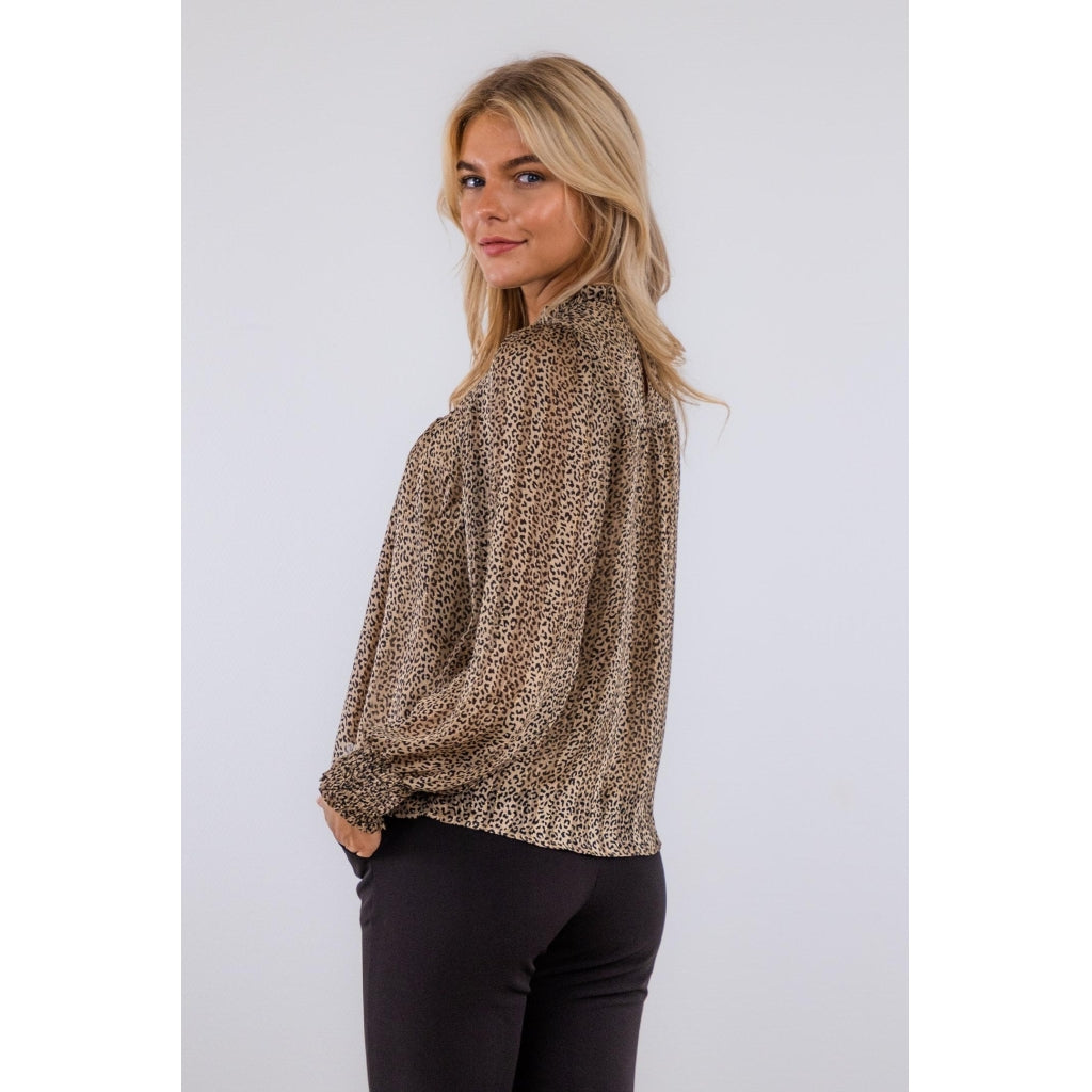 Neo Noir Emma Leo blouse Skjorter og bluser Desert Leo