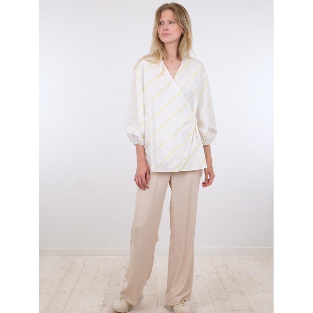 Neo Noir Envy Lemon blouse Skjorter og bluser White