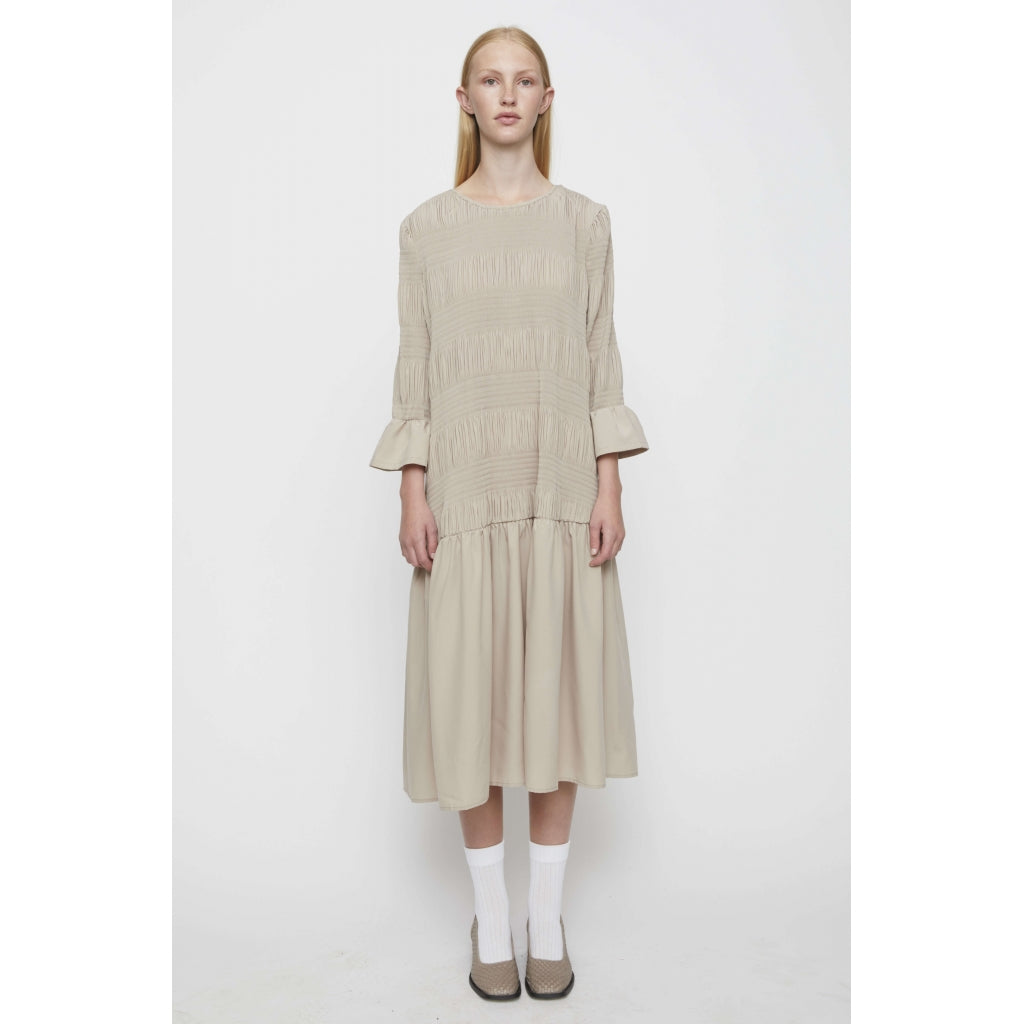Just Female Etienne dress Dress Cobblestone stripe