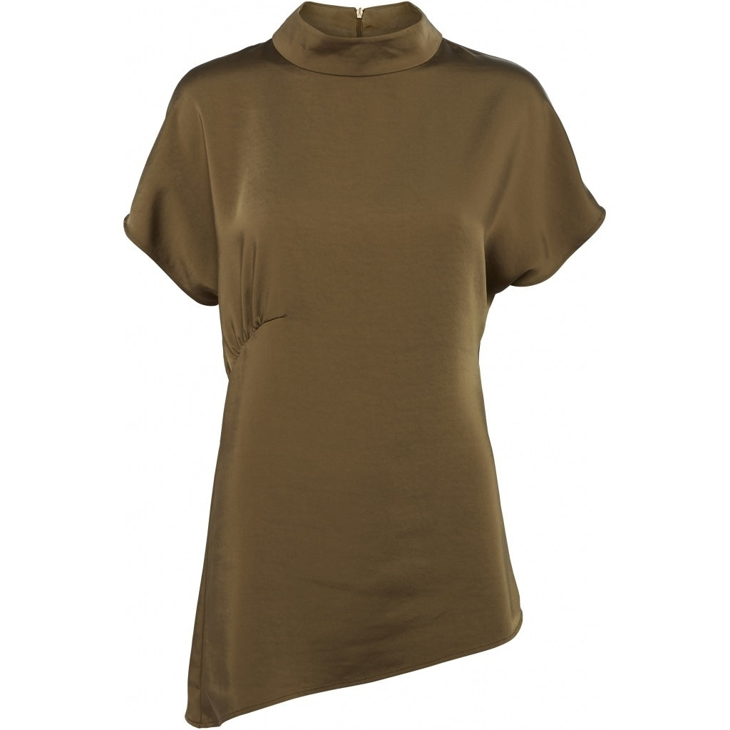 NORR Eva top Skjorter og bluser Brown