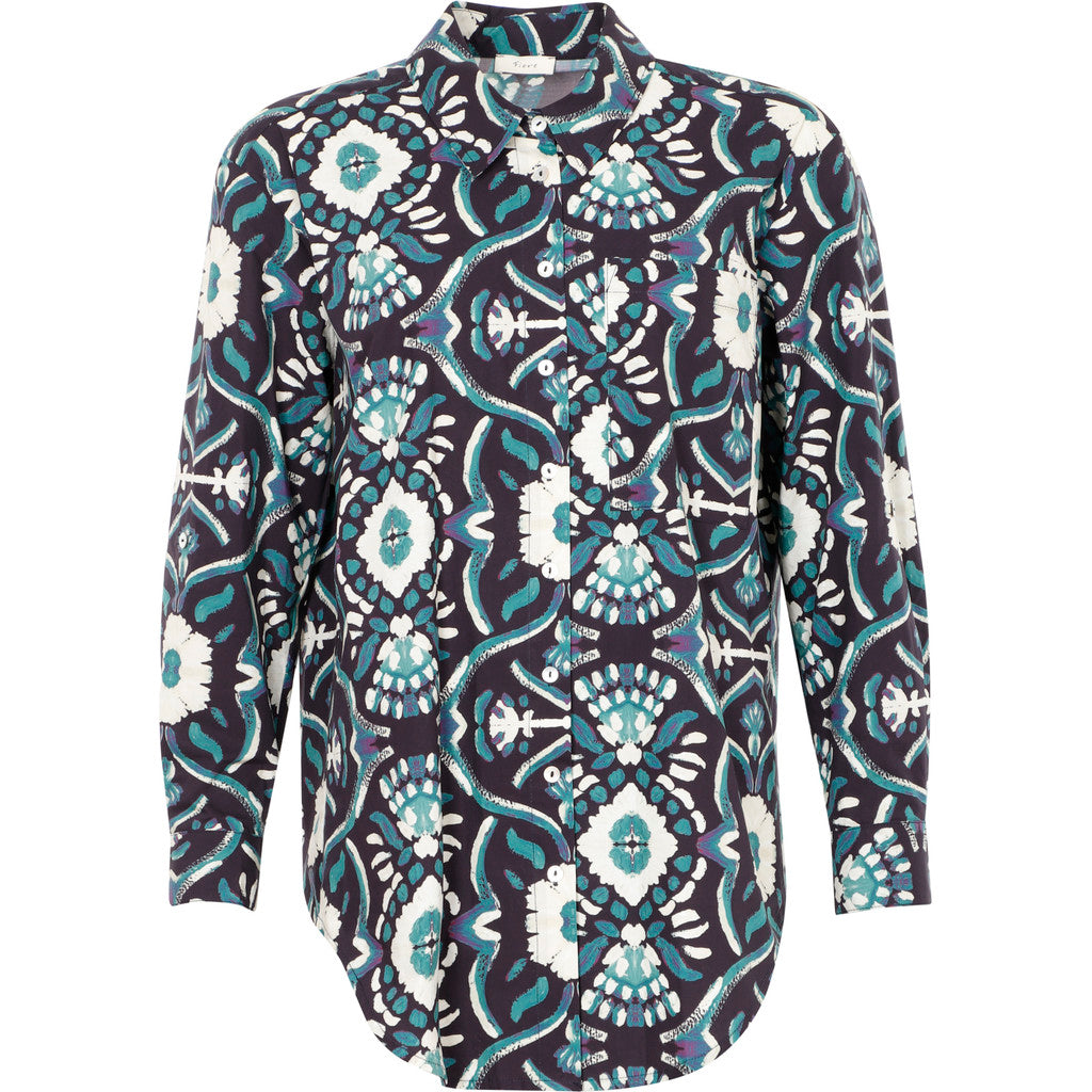 Fiore FIFree Skjortebluser 012 Petrol
