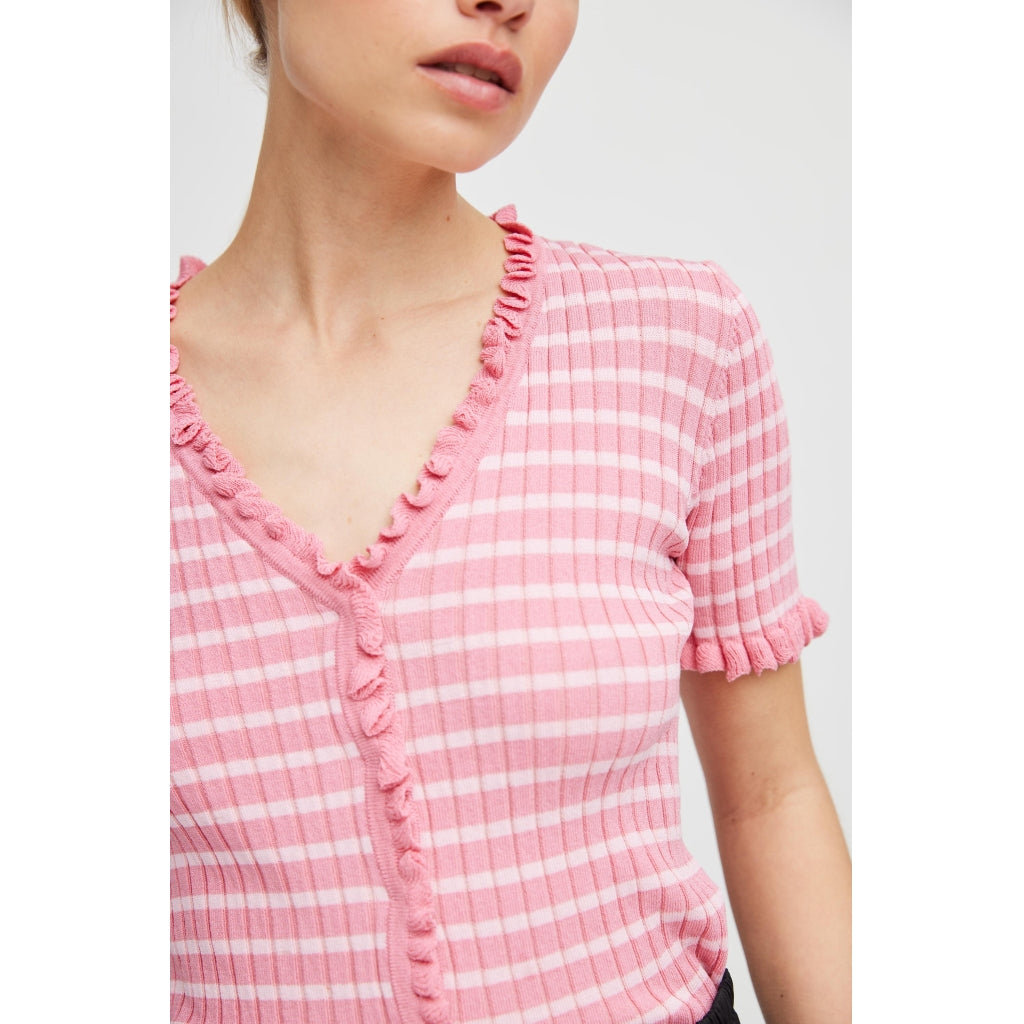 A-View Fabia ss tee Toppe og t-shirts Bubblegum