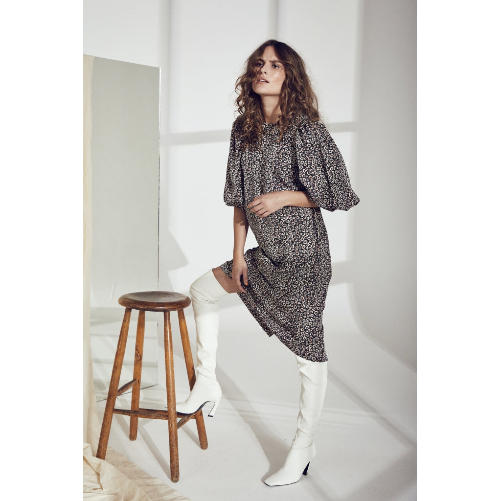 Co'couture Fox flower dress Dress Black
