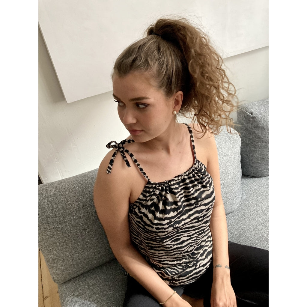 Prepair Frida strap top Toppe og t-shirts Zebra