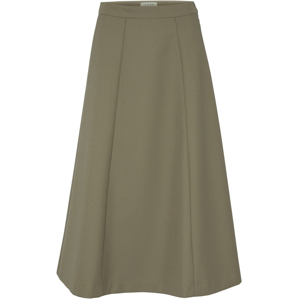 NORR Heidi high waist skirt Skirt Camel