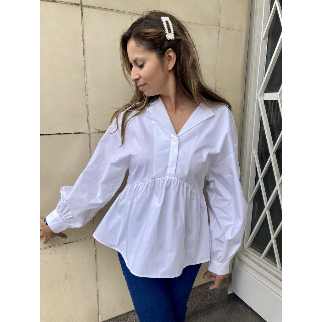 NORR Henne shirt Skjorter og bluser White