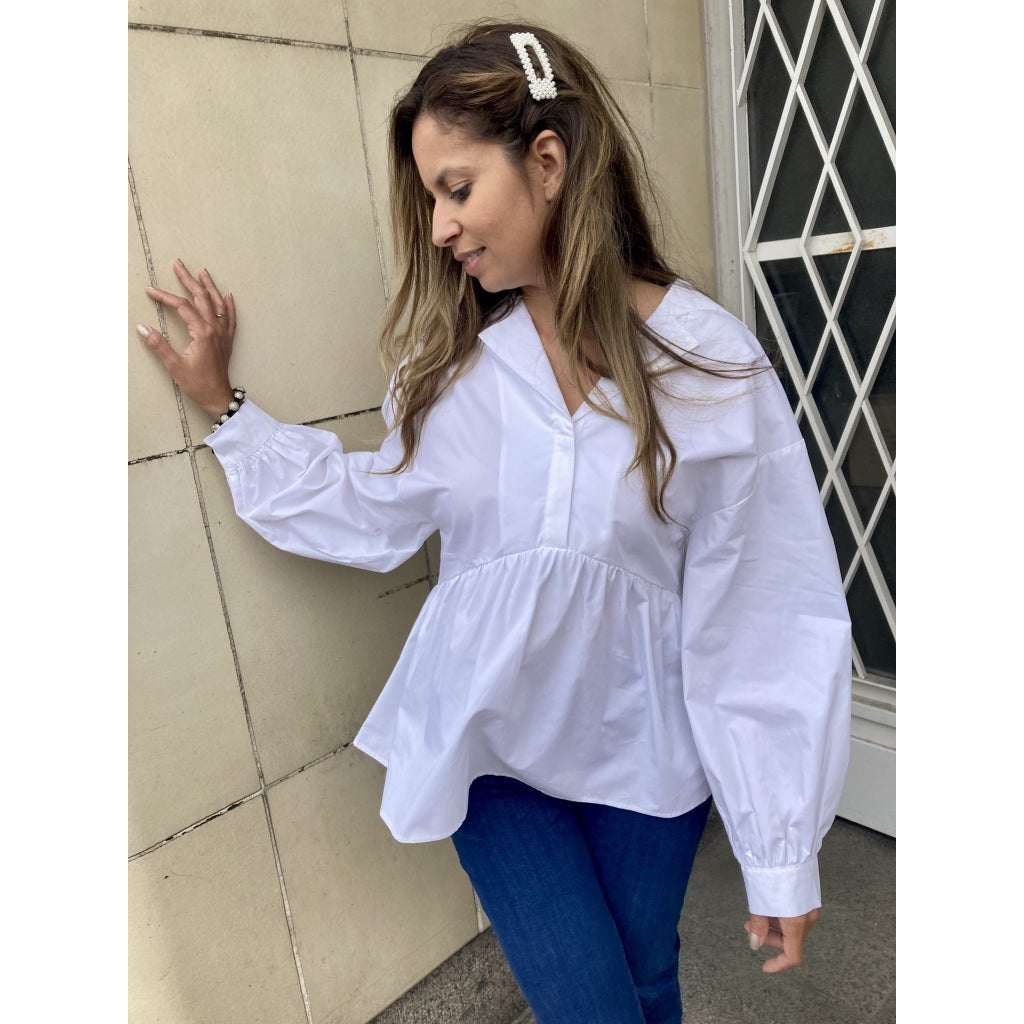 NORR Henne shirt Skjorter og bluser White