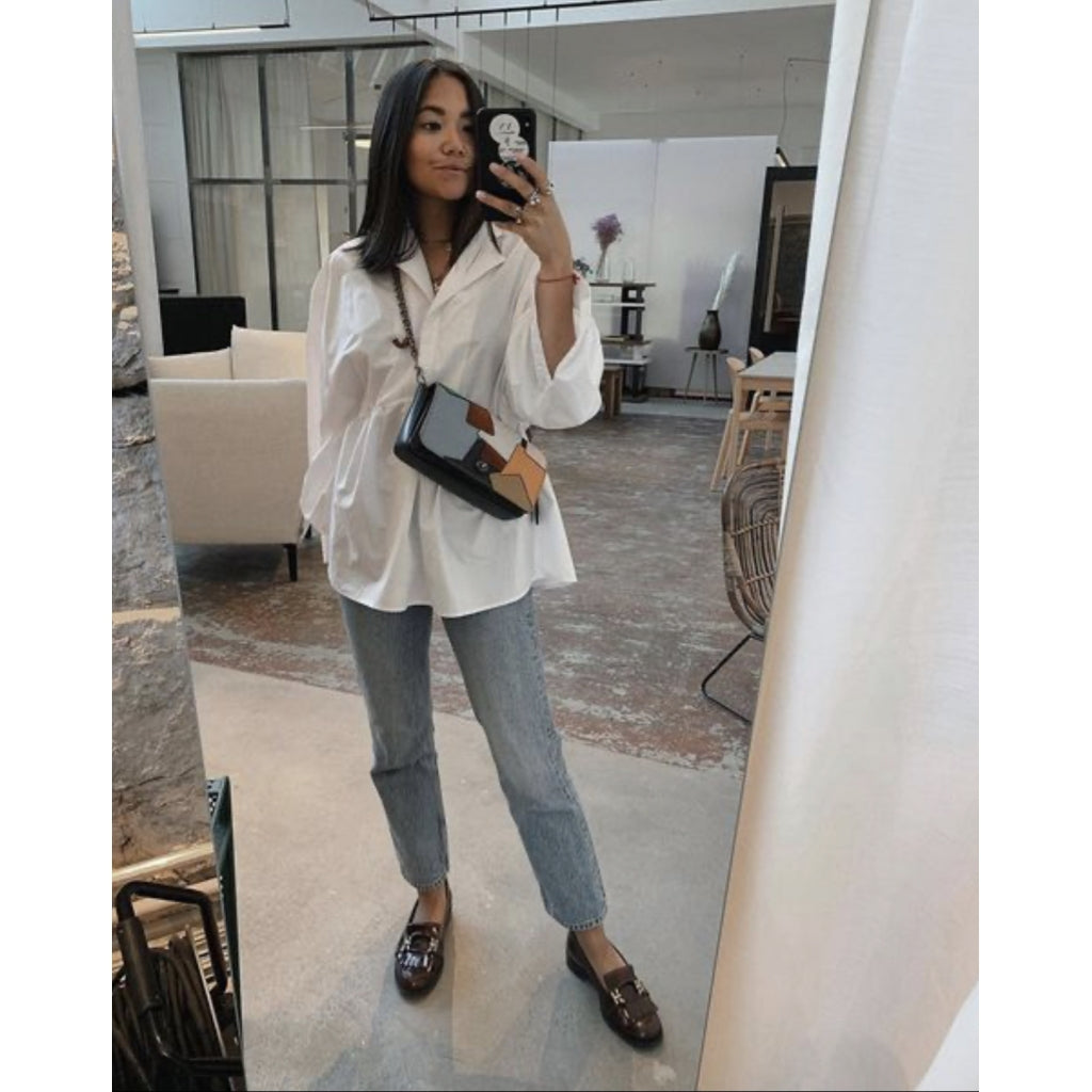 NORR Henne shirt Skjorter og bluser White