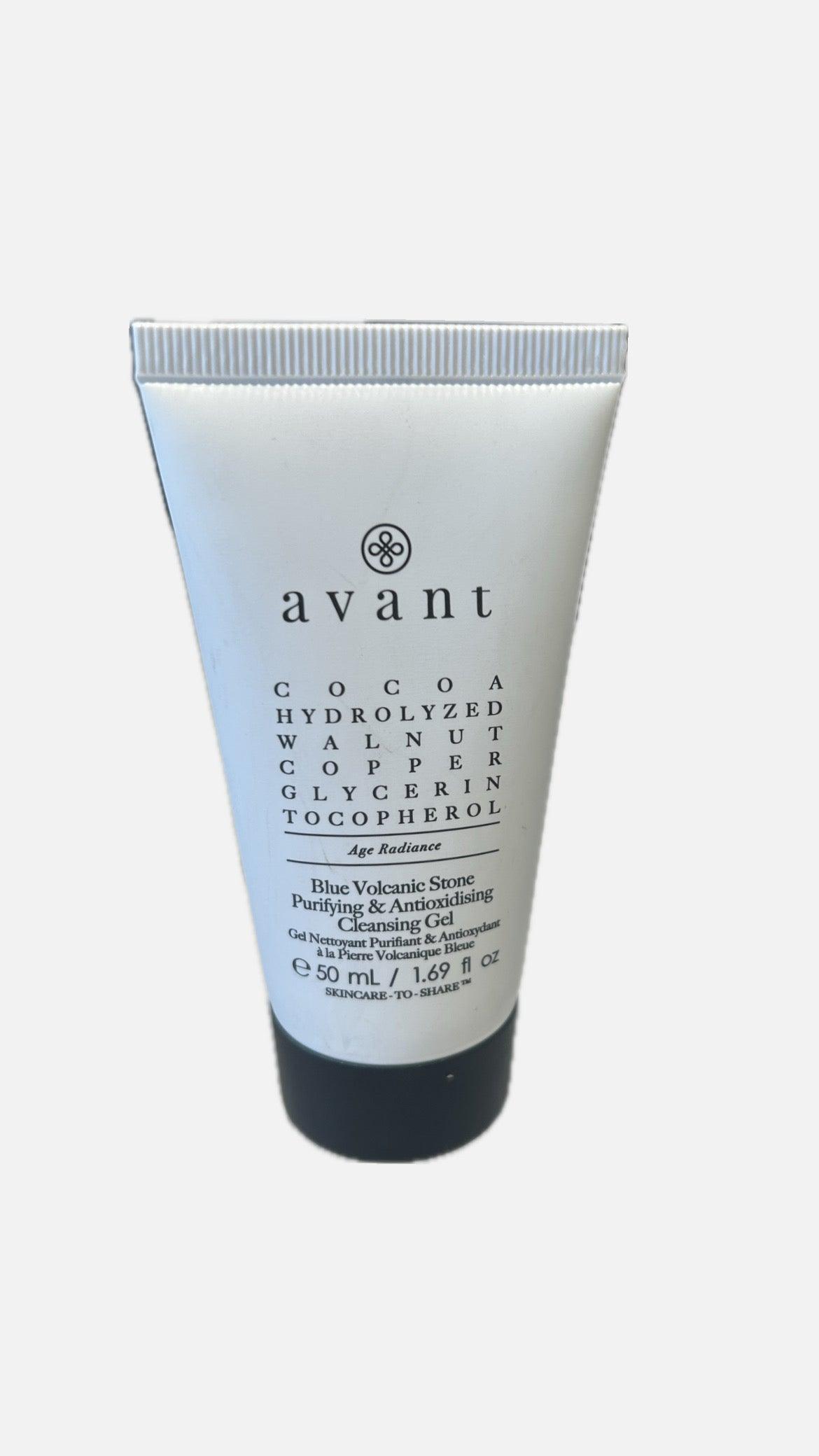 Avant - Blue volcanic stone purifying & antioxidising cleansing gel. 50 ml - Damernes Outlet