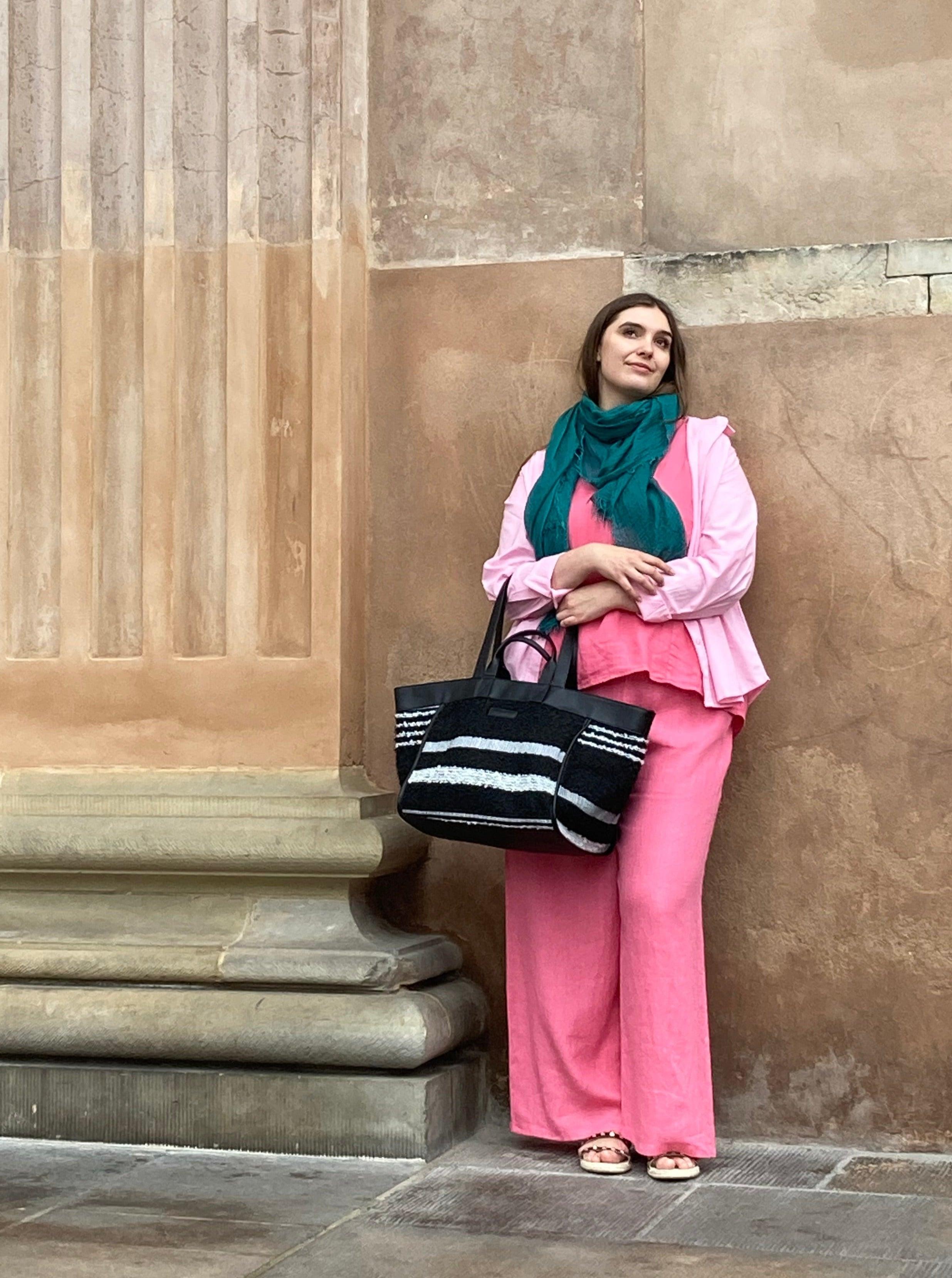 Sandy hørbukser i sommer pink - Damernes Outlet