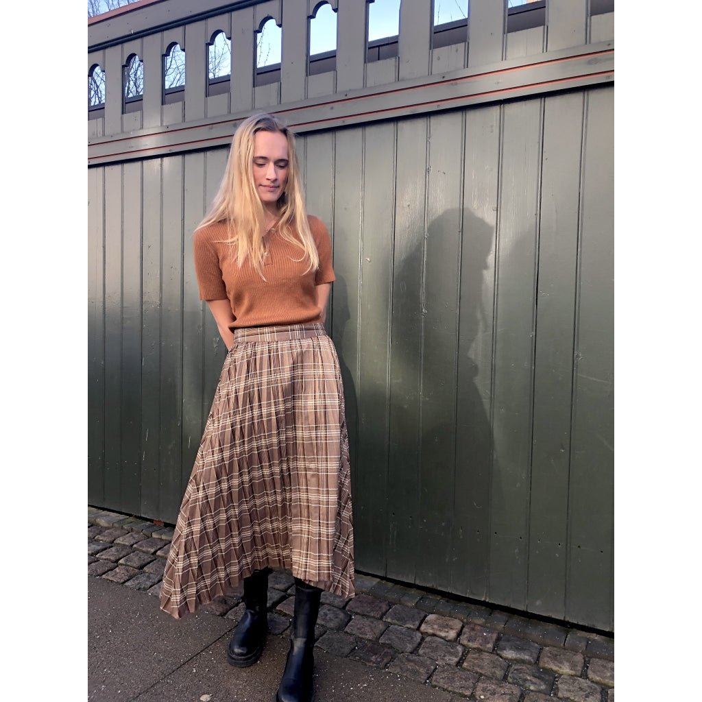 NORR Iris skirt Skirt Brown