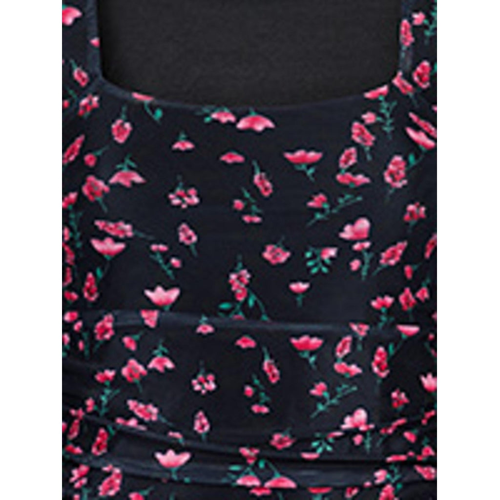 Neo Noir Jannet Erica mesh blouse Skjorter og bluser Black