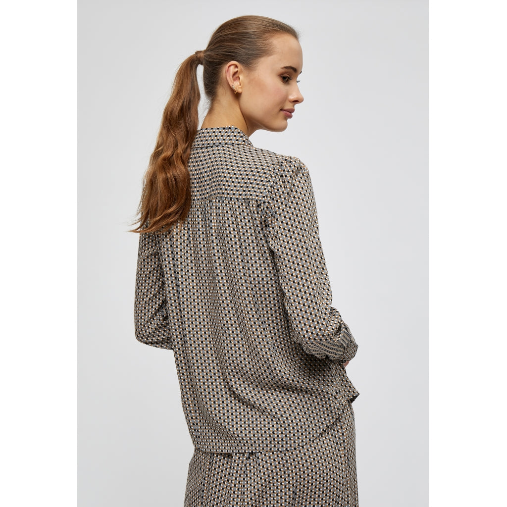 Minus Jasmina shirt Skjorter og bluser Steel grey