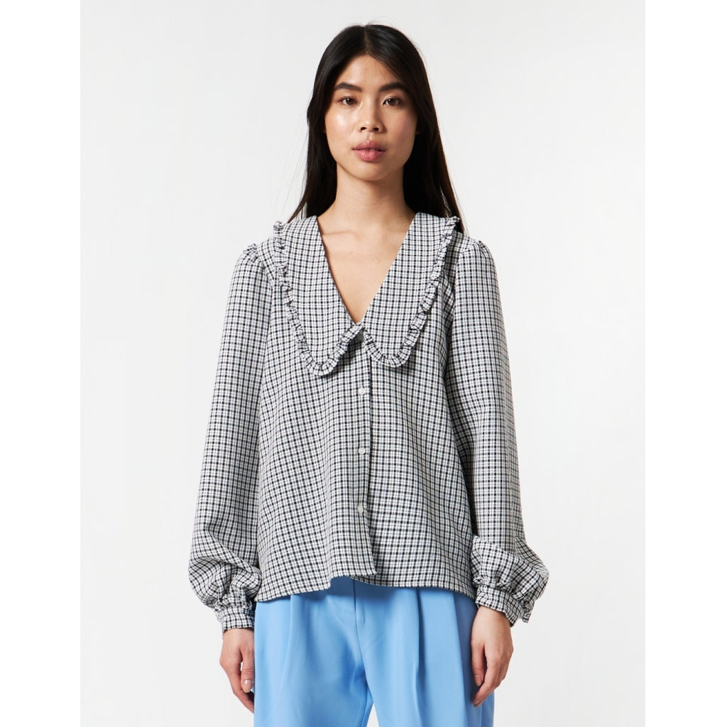 Stella Nova Jeanie my shirt Skjorter og bluser Grey/creme checks