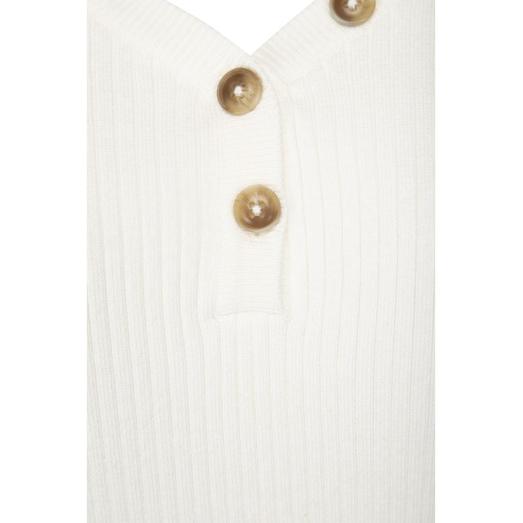 Minus Jolan knit tee Knit Broken white