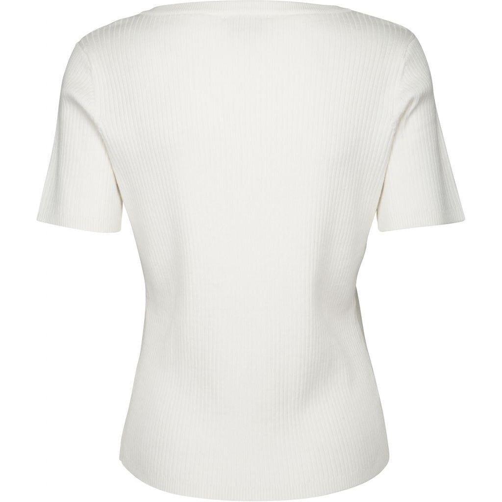 Minus Jolan knit tee Knit Broken white