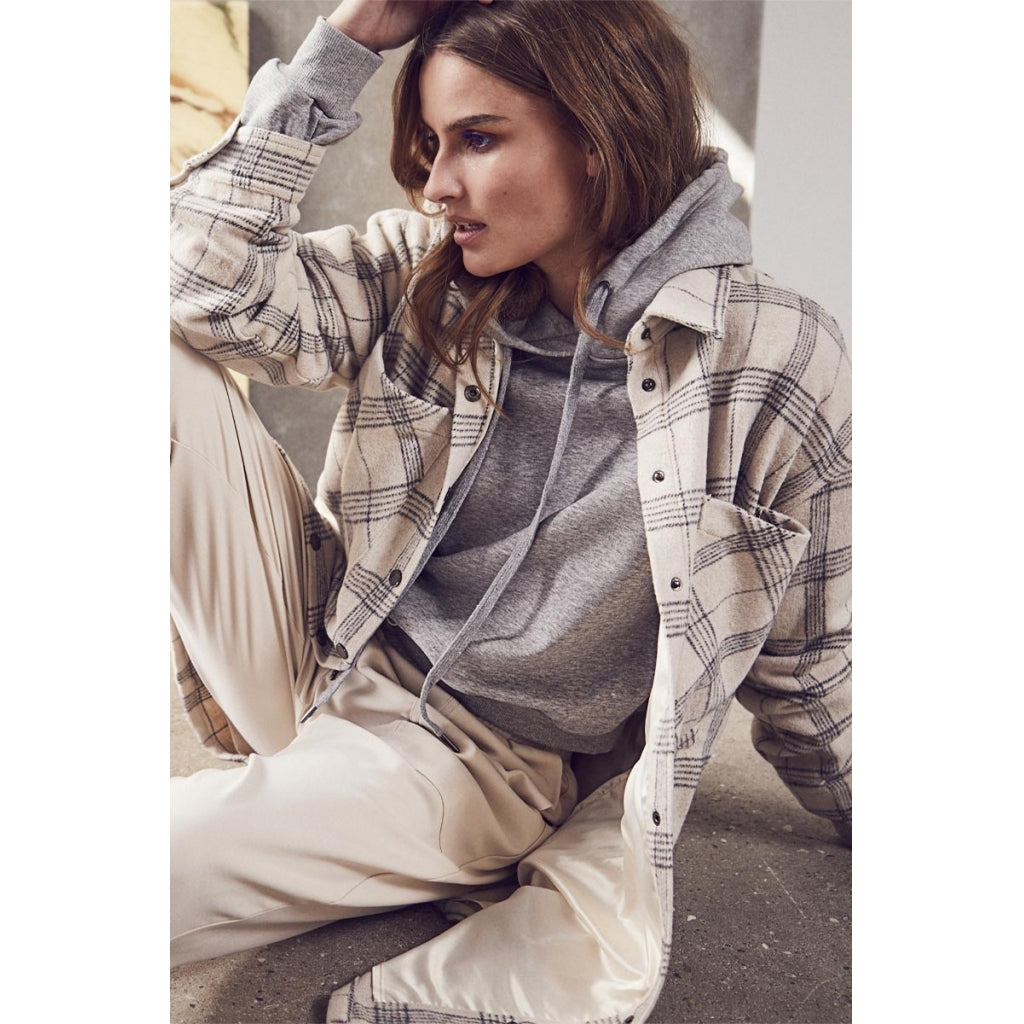 Co'couture Kendall pale check shirt Skjorter og bluser Bone