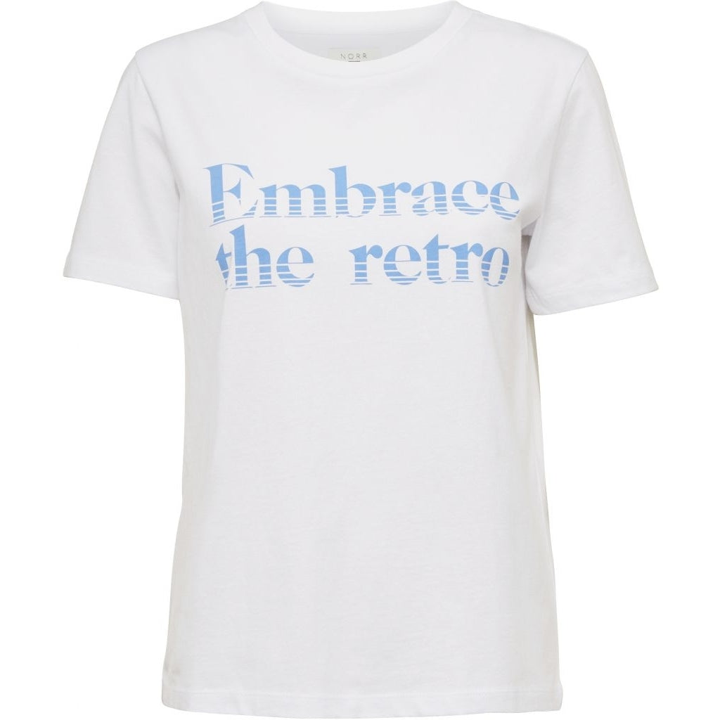 NORR Kristar tee Toppe og t-shirts White