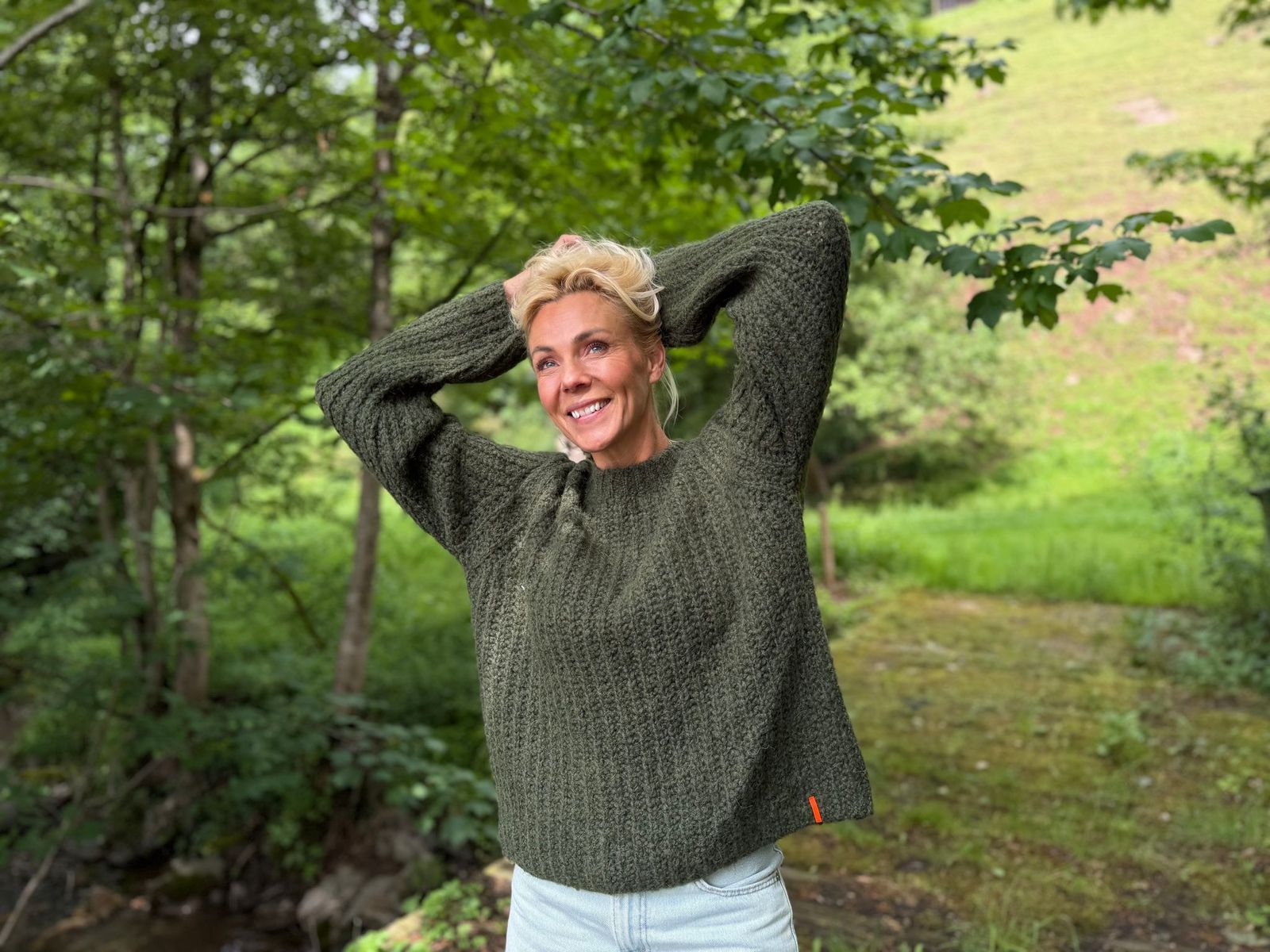 Lind LBKaffetid Bluser 3620 Forest Green