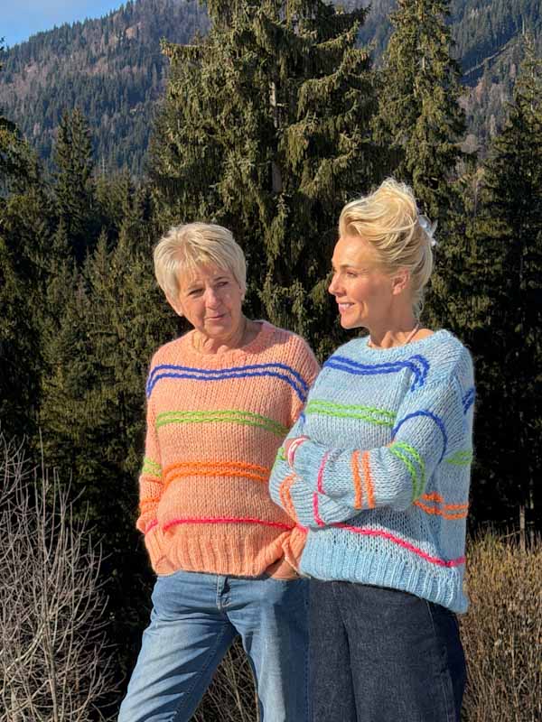 Lind LBPetunia Knit Pullover 5000 LIGHT BLUE