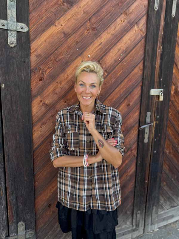 Lind LBSkovhuggeren Skjortebluser 1500 BROWN