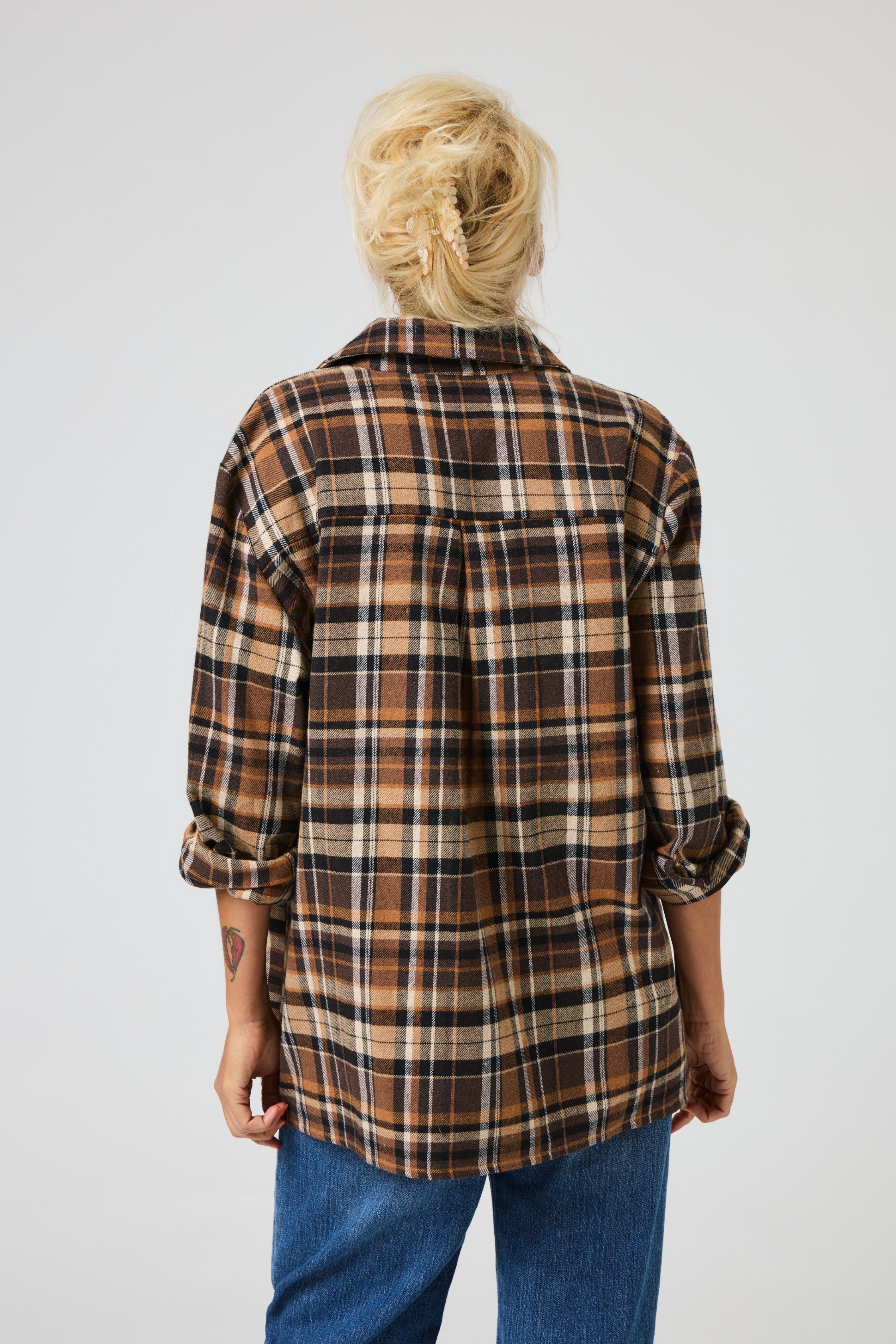 Lind LBSkovhuggeren Skjortebluser 1500 BROWN