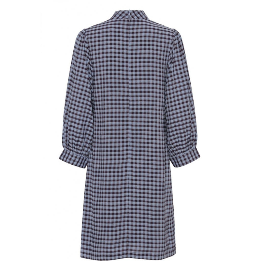A-View Lady check dress Dress Blue check