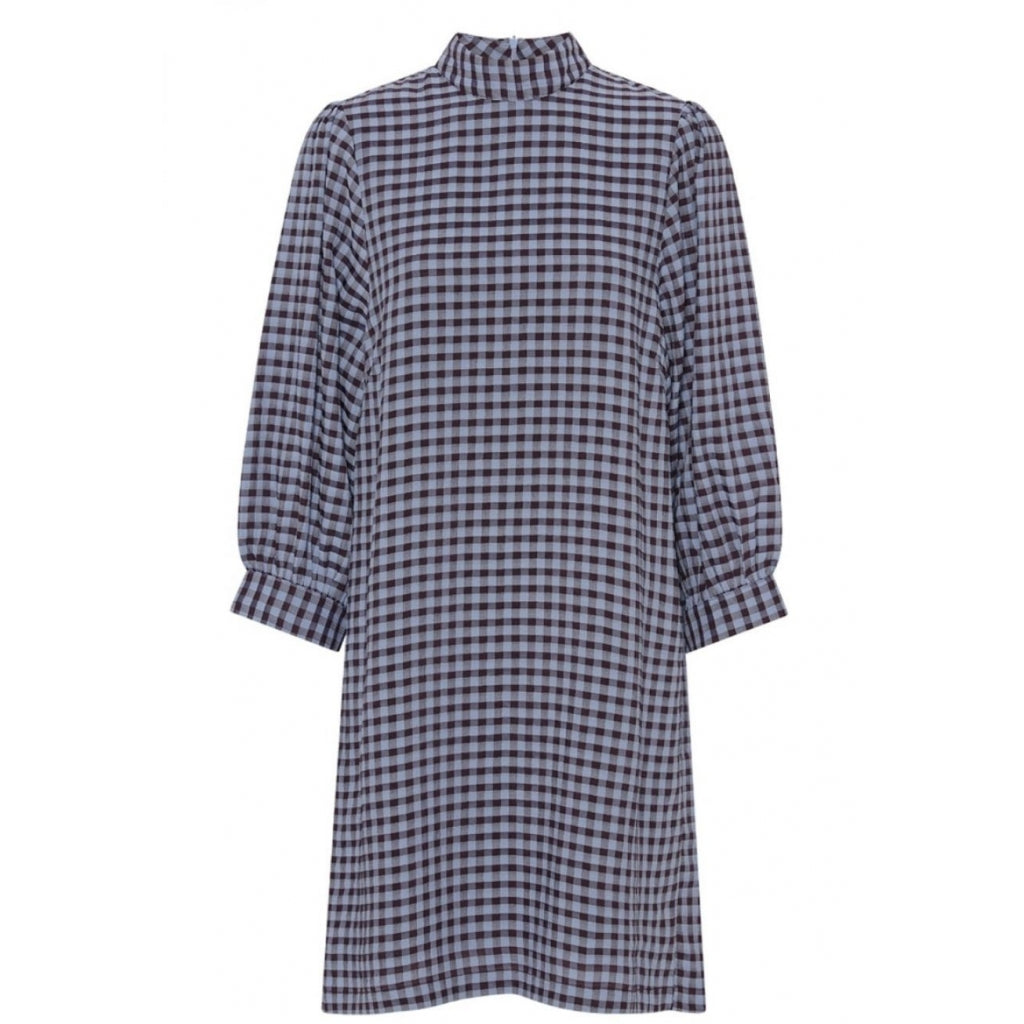 A-View Lady check dress Dress Blue check