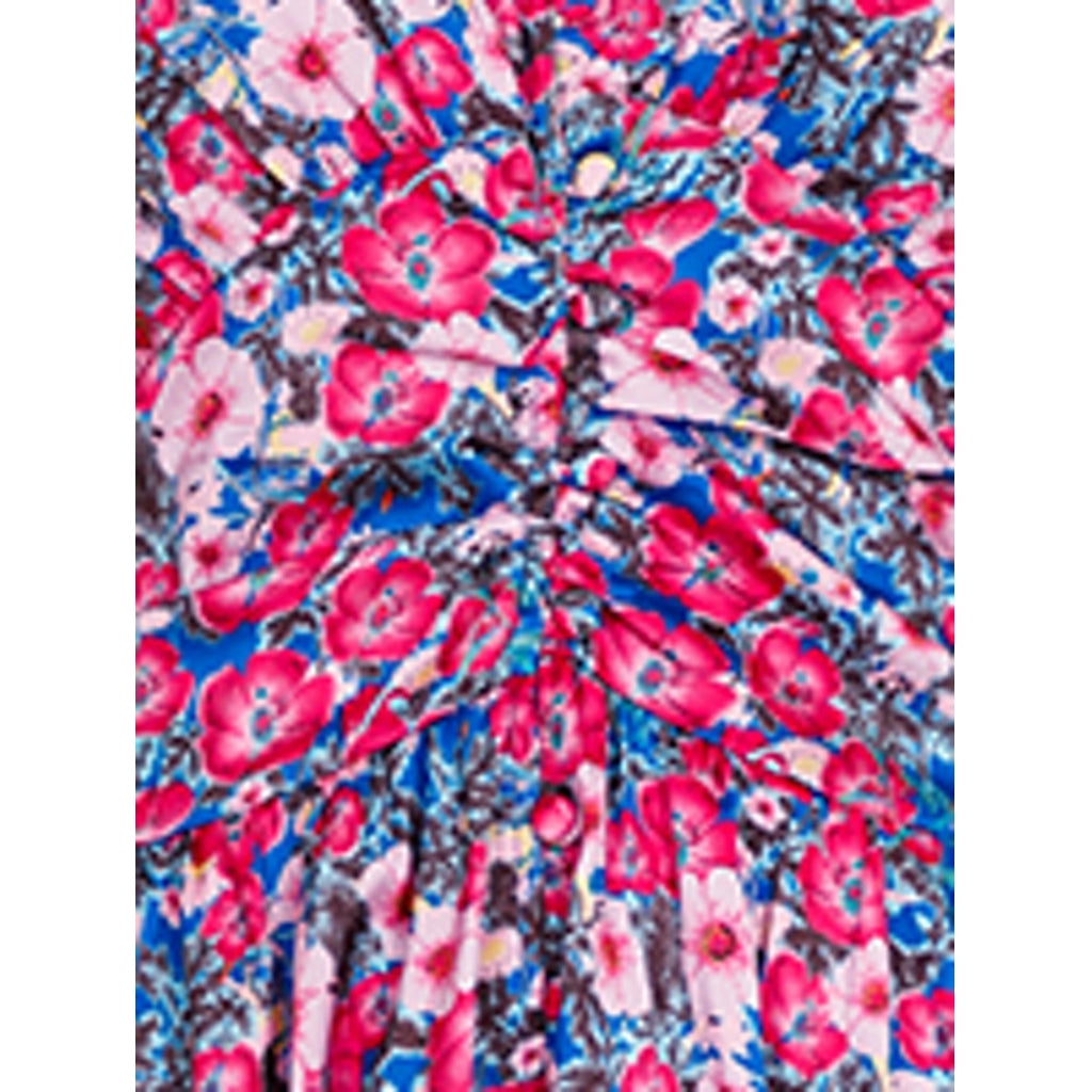 Neo Noir Lecia fall flower dress Dress Pink