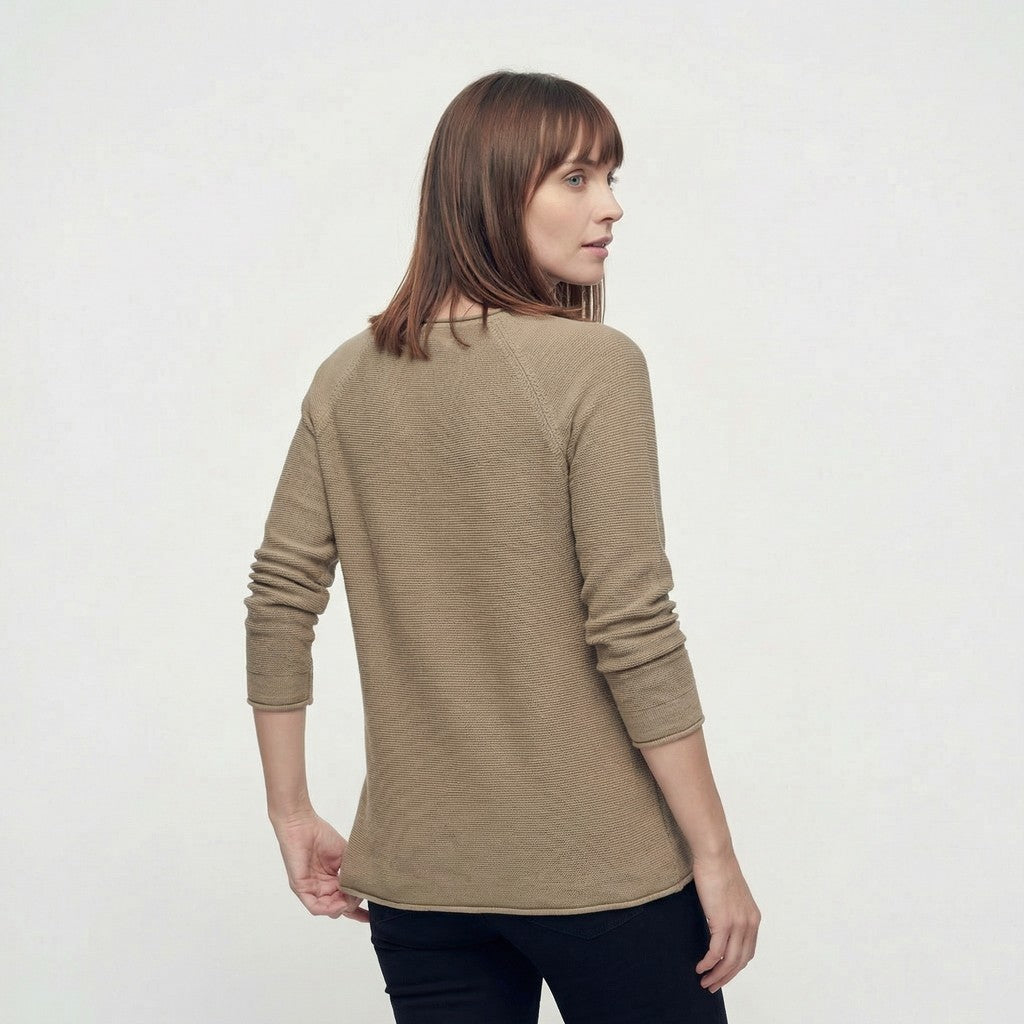 Lind LiAbby Knit Pullover 1315 Taupe