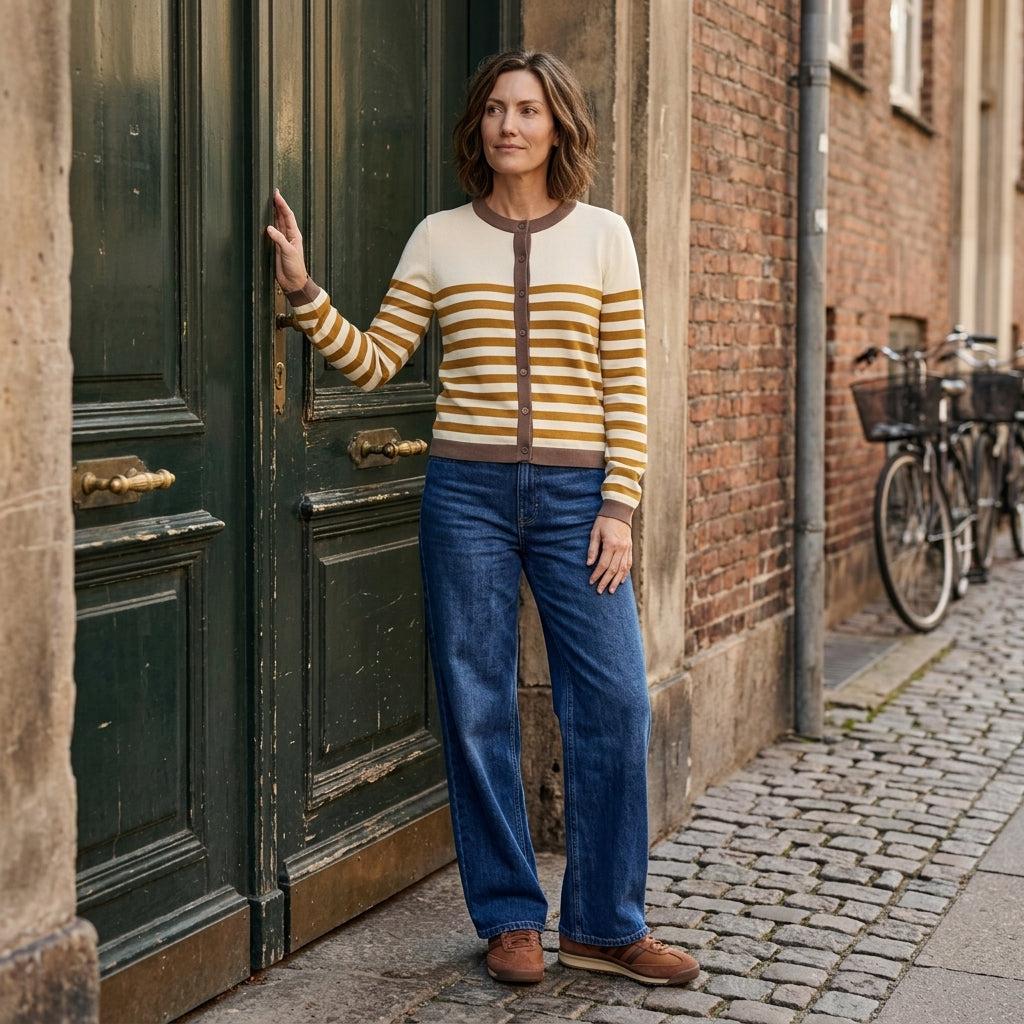 Lind LiAnnie Knit Cardigan 1500 BROWN