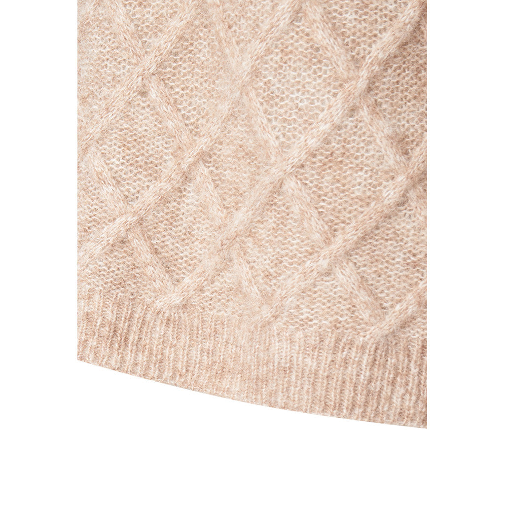 Lind LiBonni Knit Pullover 1321 light brown melange